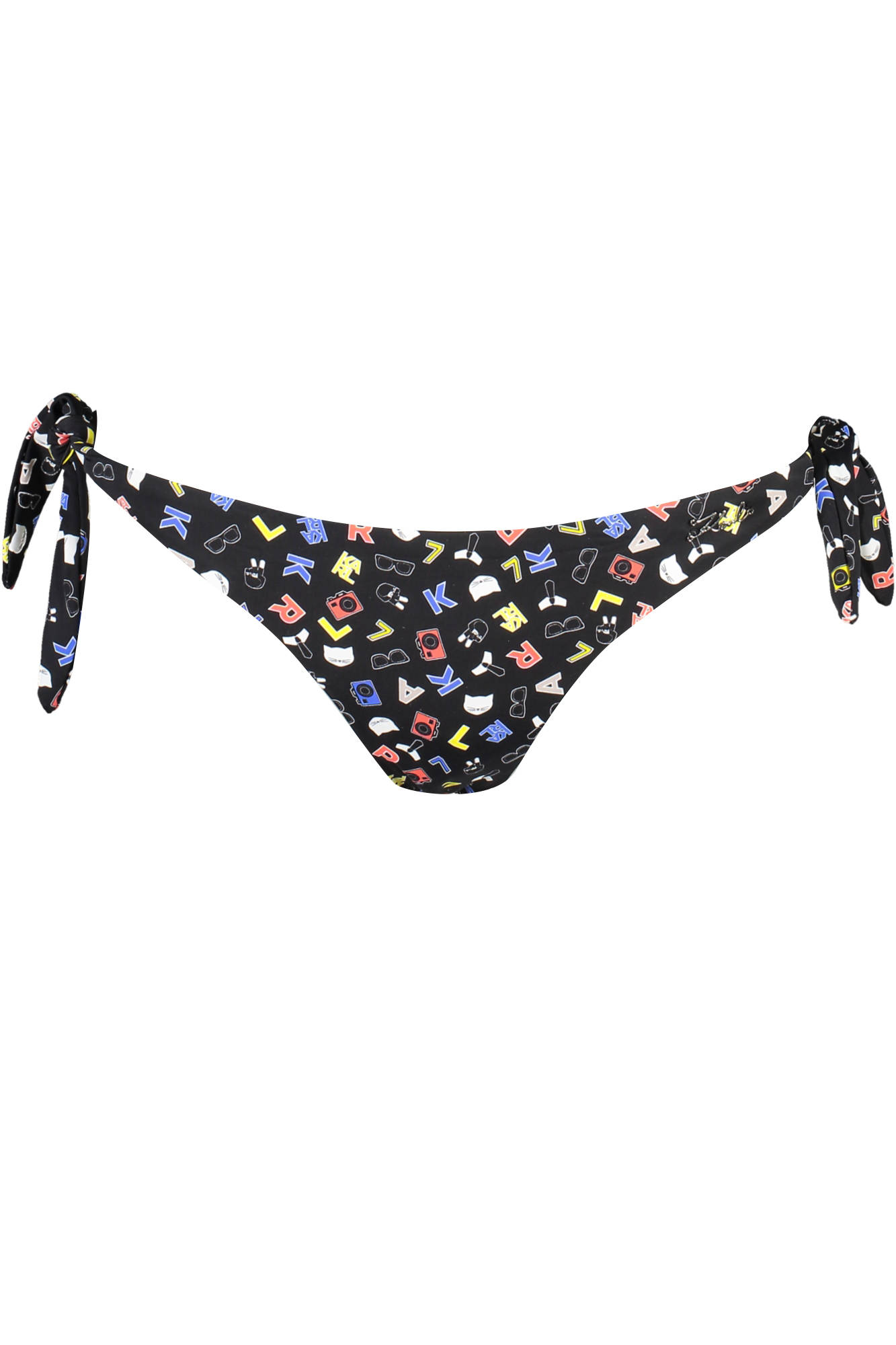 KARL LAGERFELD BEACHWEAR WOMEN'S BOTTOM SWIMSUIT BLACK