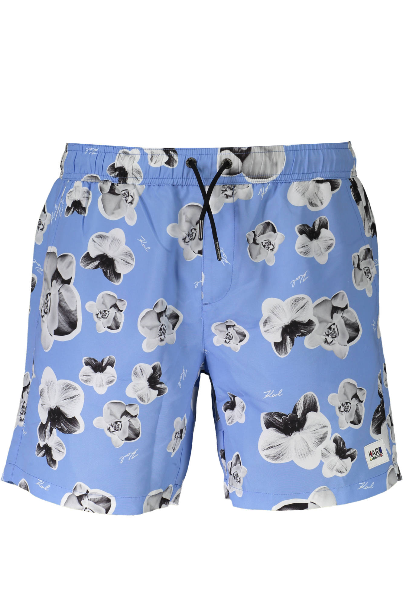 KARL LAGERFELD BEACHWEAR SWIMSUIT PART UNDER MAN BLUE