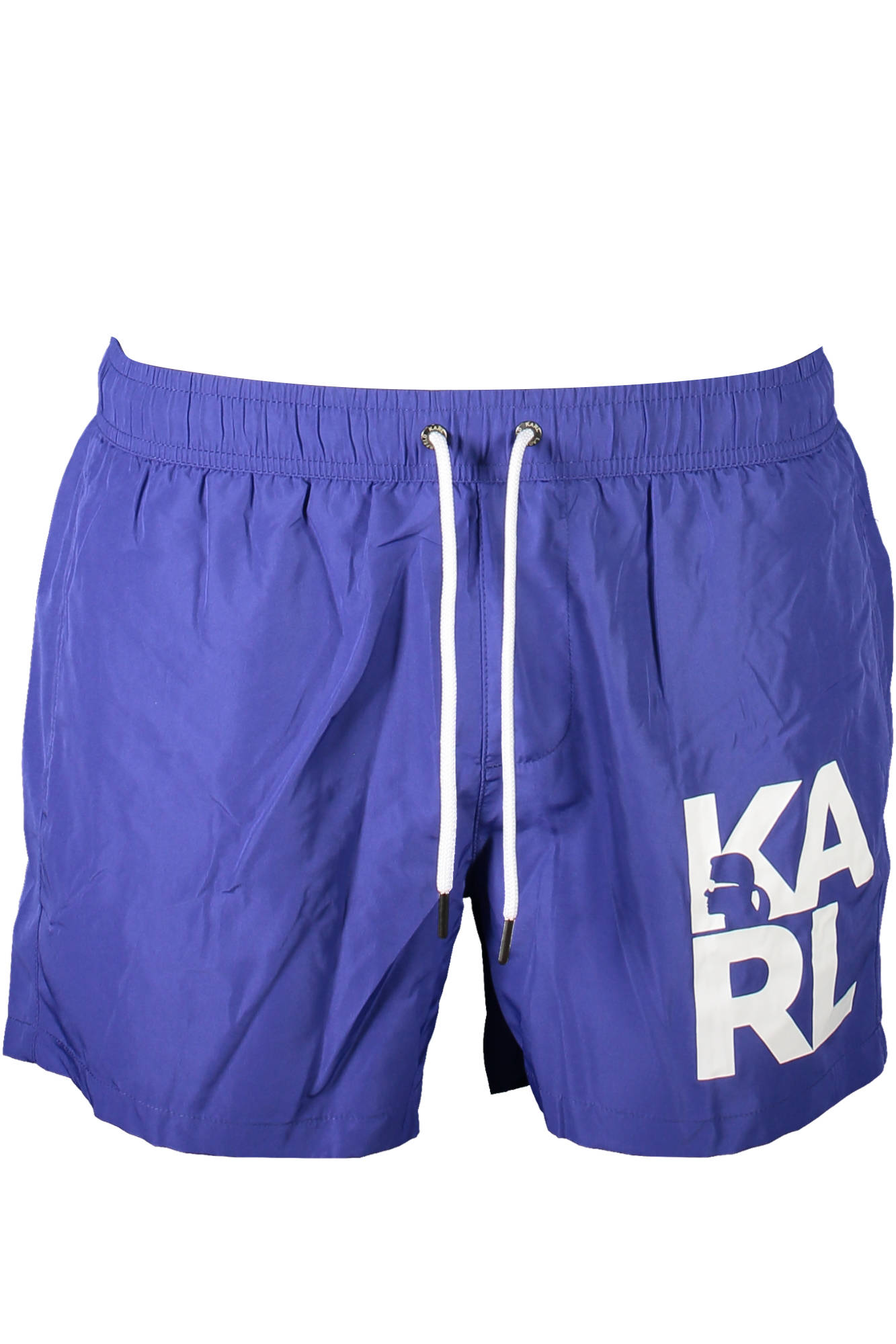 KARL LAGERFELD BEACHWEAR MEN'S BOTTOM SWIMSUIT BLUE