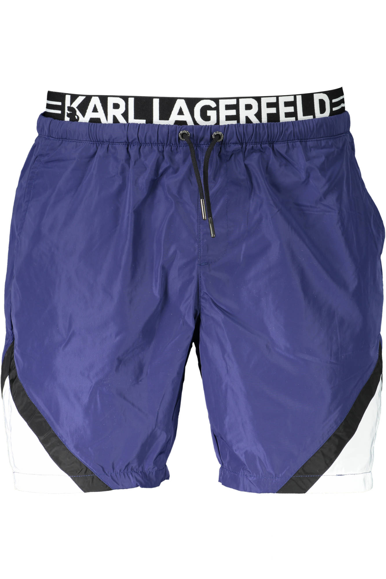 KARL LAGERFELD BEACHWEAR SWIMSUIT PARTS UNDER MAN BLUE