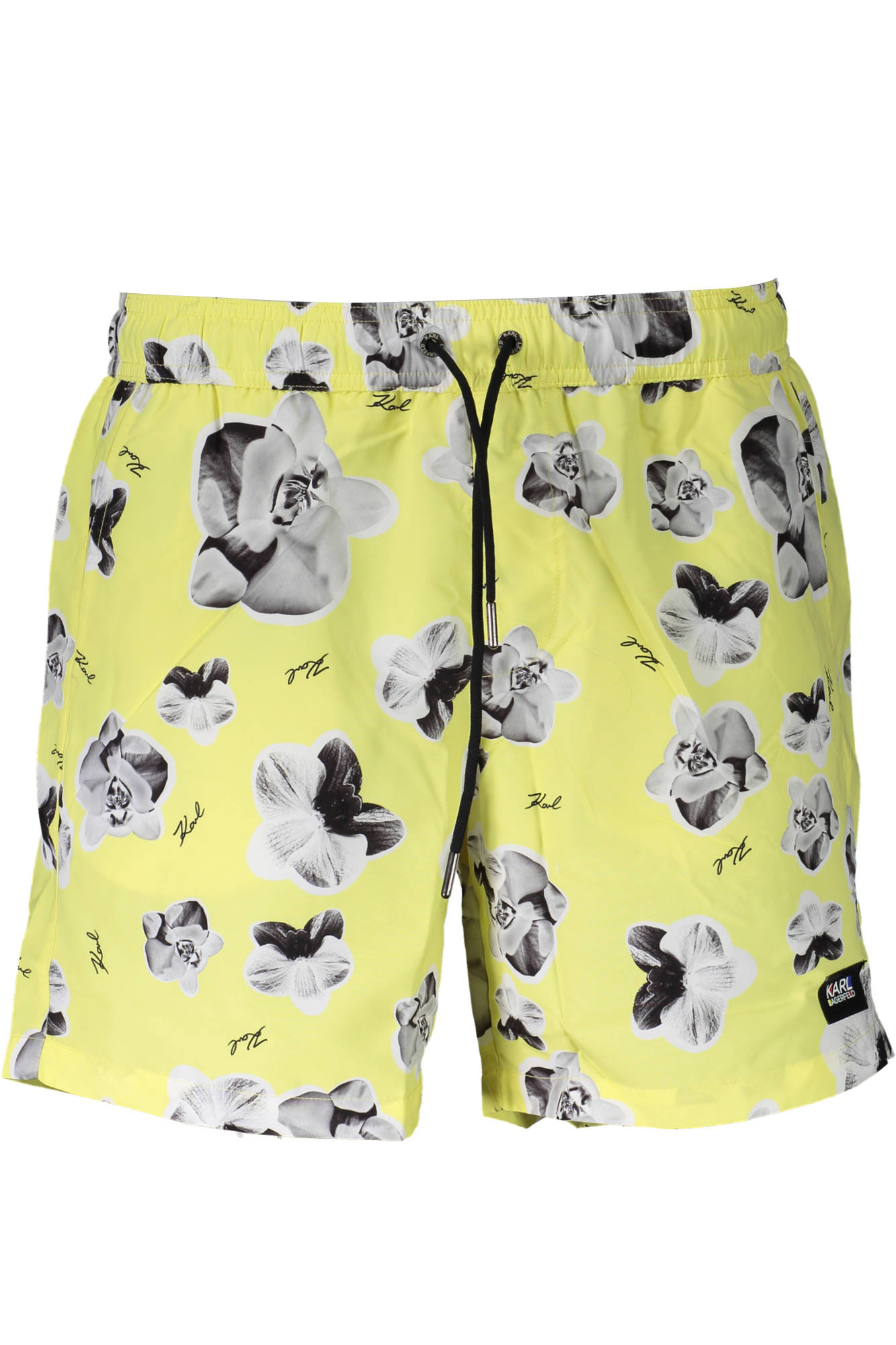 KARL LAGERFELD BEACHWEAR COSTUME PARTS UNDER MAN YELLOW