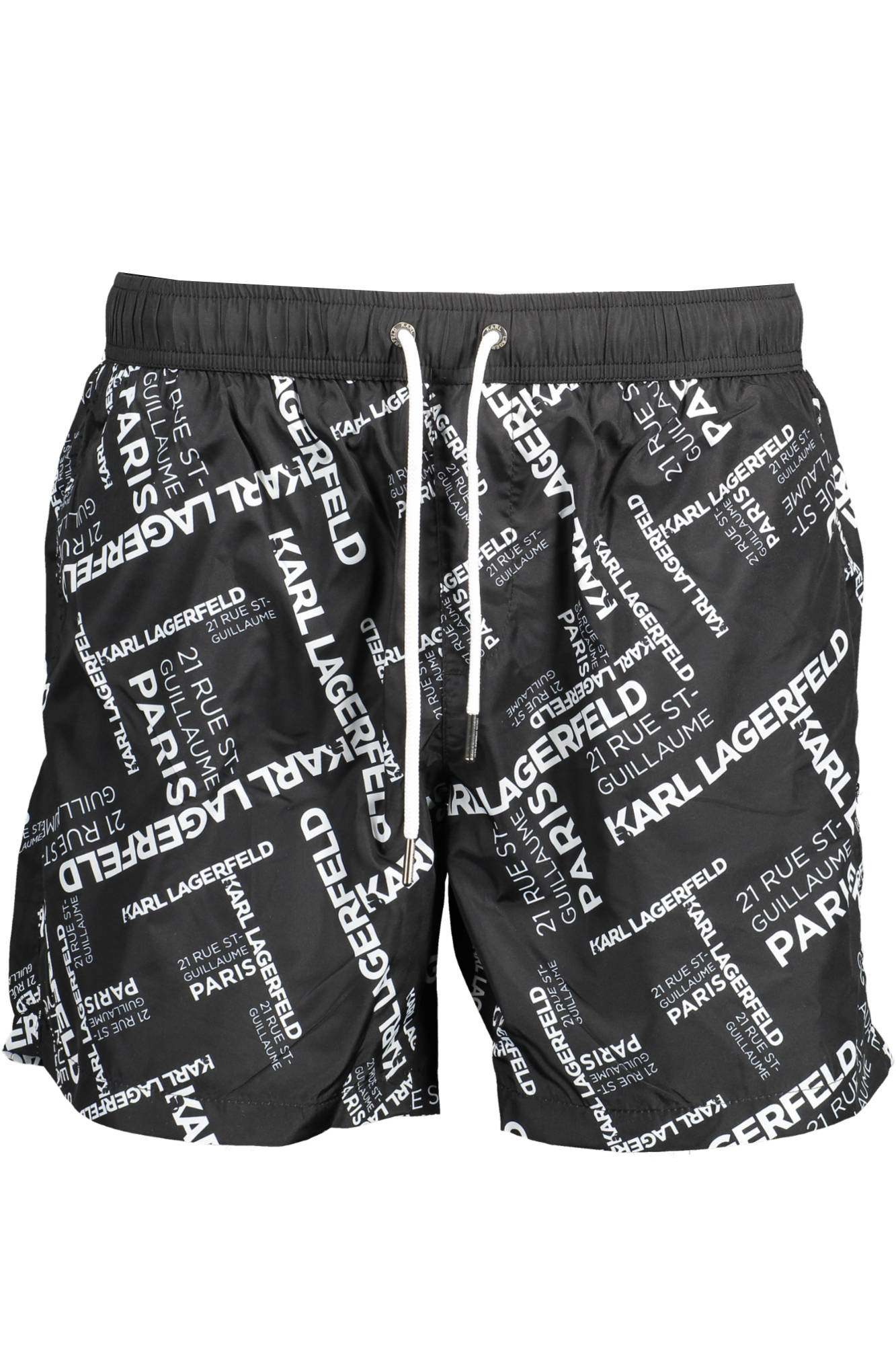 KARL LAGERFELD BEACHWEAR COSTUME PARTS UNDER MAN BLACK