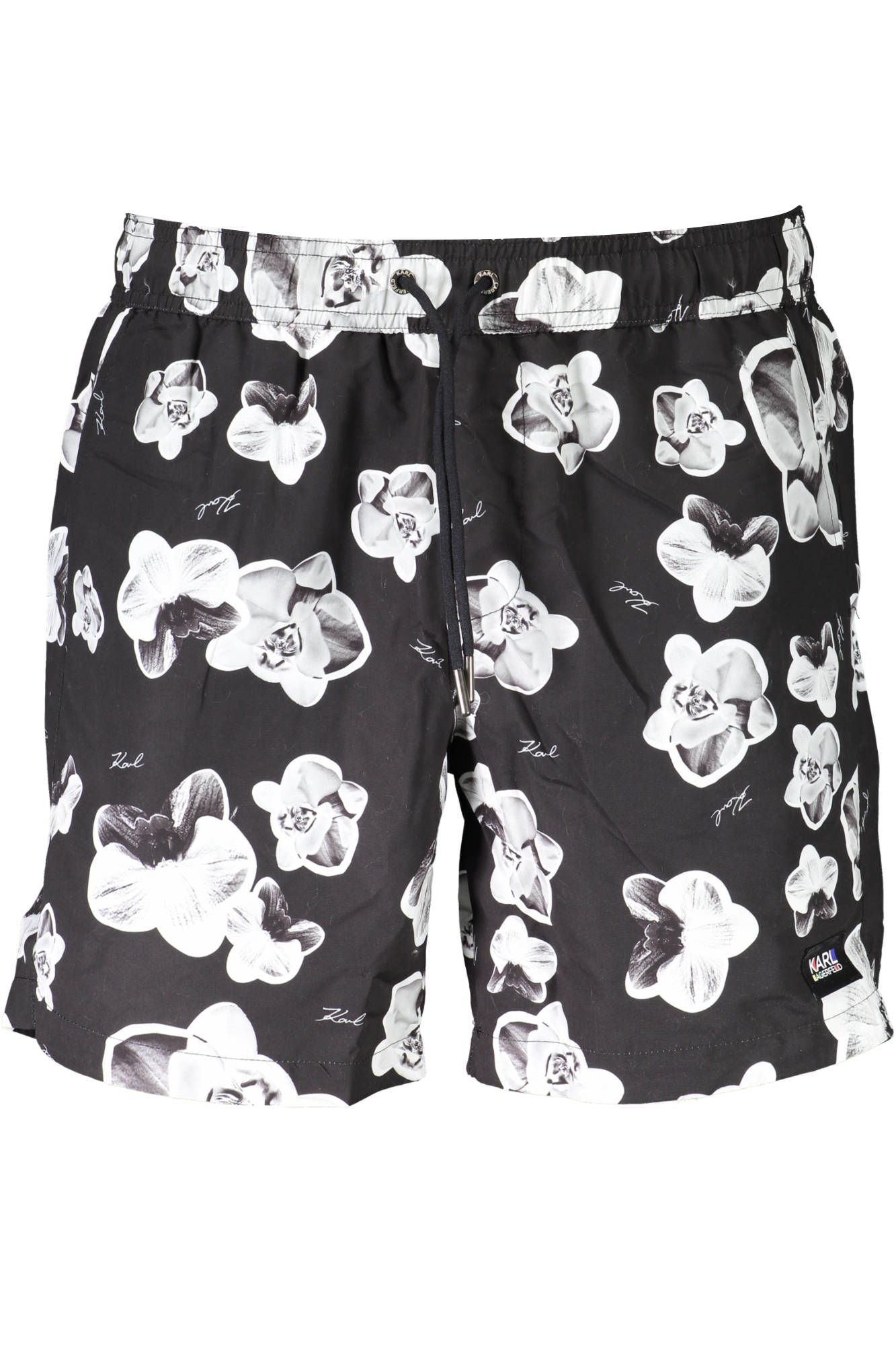 KARL LAGERFELD BEACHWEAR COSTUME PARTS UNDER MAN BLACK