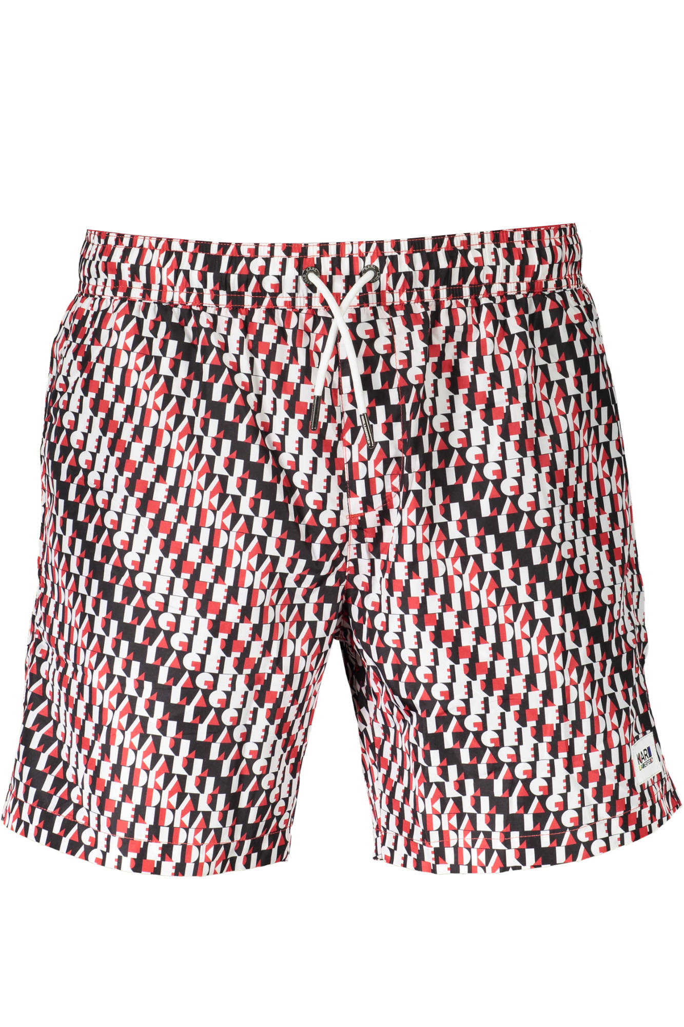 KARL LAGERFELD BEACHWEAR SWIMSUIT PARTS UNDER MAN BLACK
