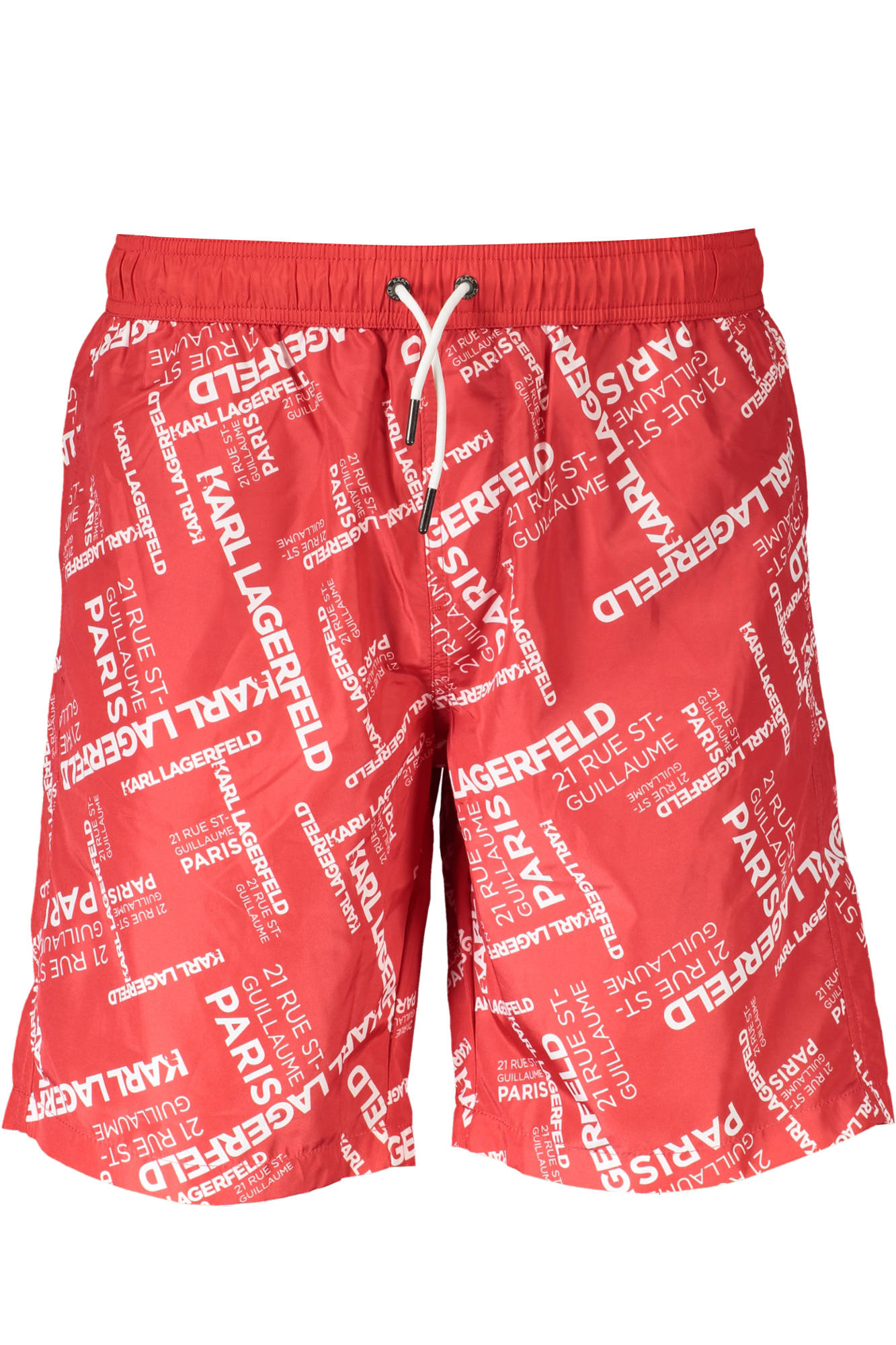 KARL LAGERFELD BEACHWEAR COSTUME PARTS UNDER MAN RED