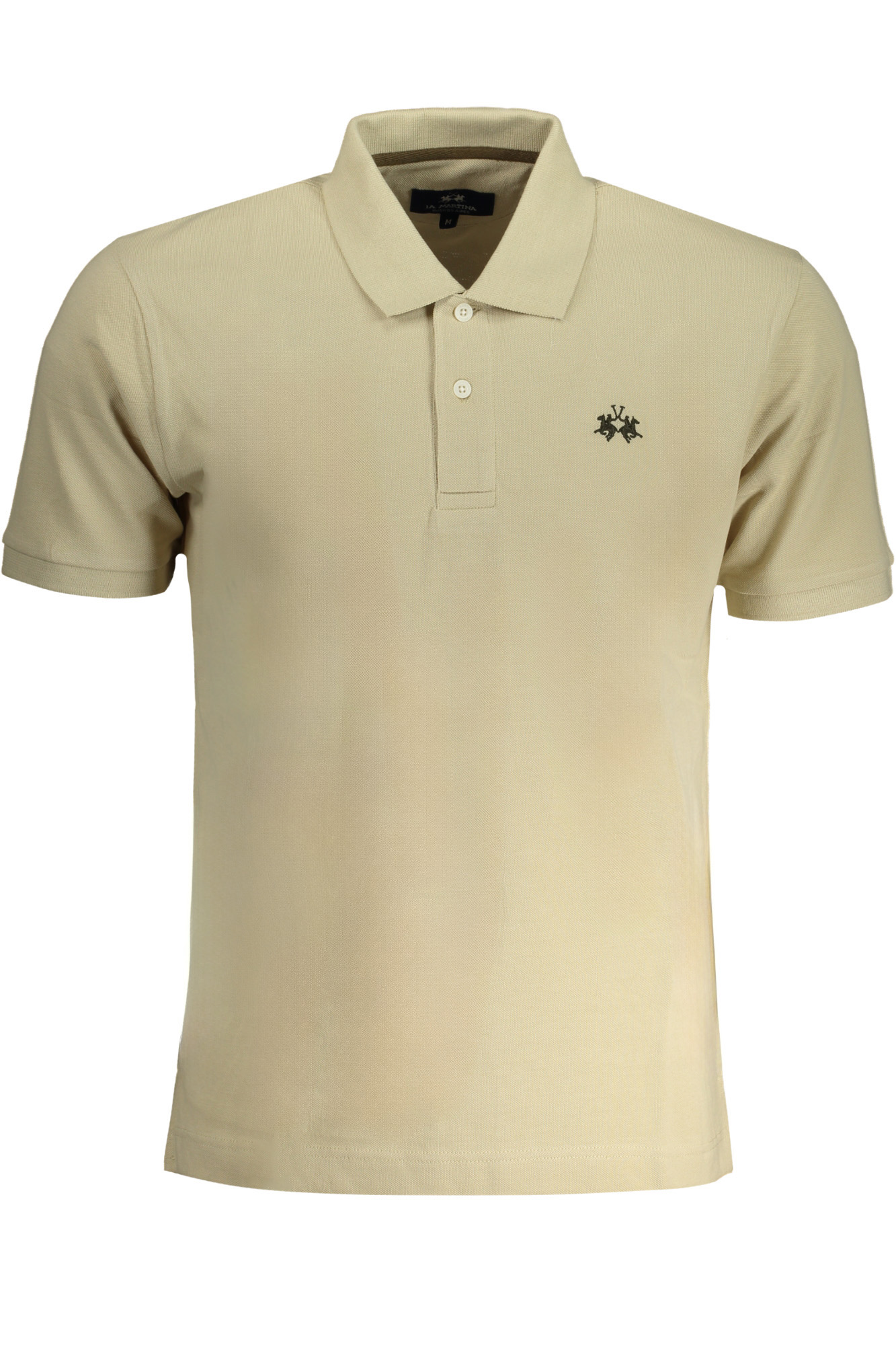 LA MARTINA MEN'S SHORT SLEEVED POLO SHIRT BEIGE