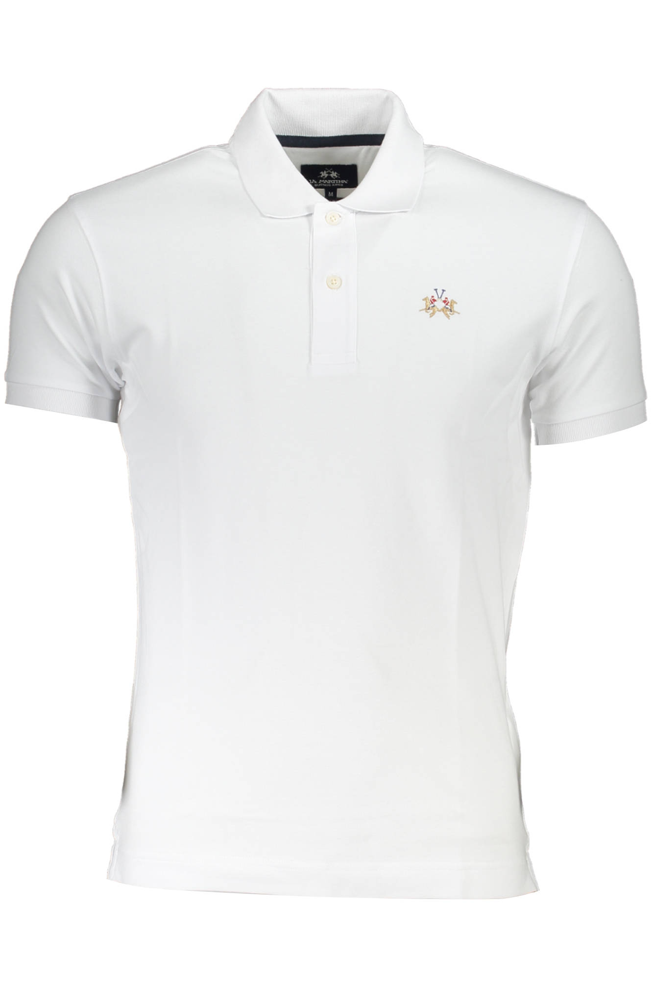 LA MARTINA POLO SHORT SLEEVE MAN WHITE