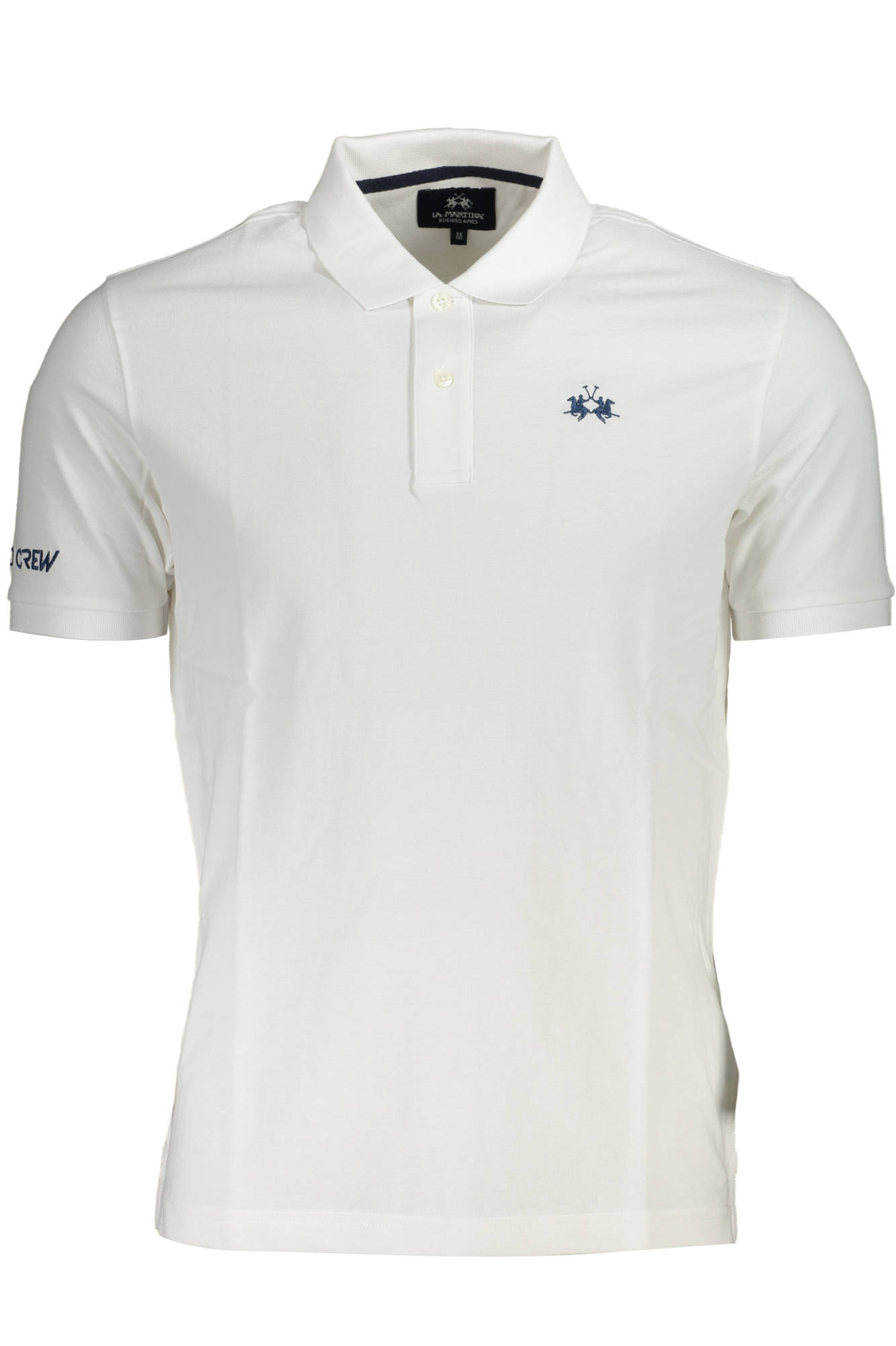 LA MARTINA POLO SHORT SLEEVE MAN WHITE