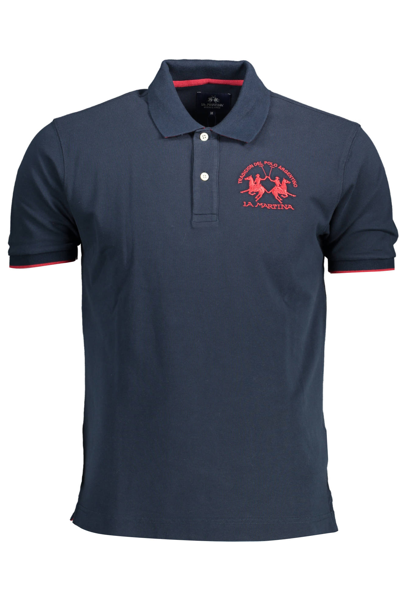 LA MARTINA POLO SHORT SLEEVE MAN BLUE