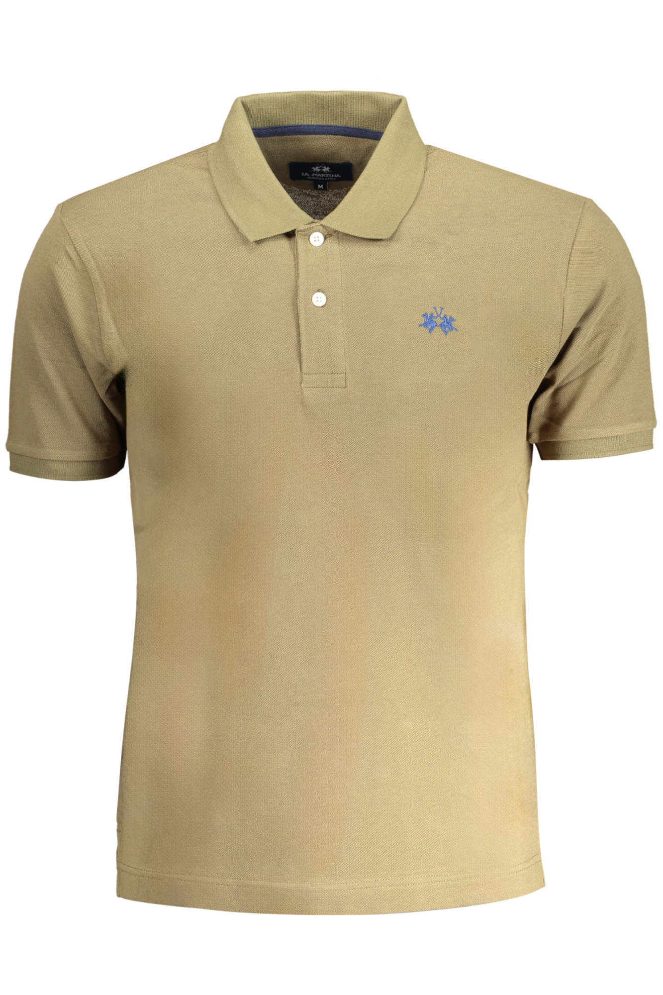 LA MARTINA MEN'S GREEN SHORT SLEEVED POLO SHIRT
