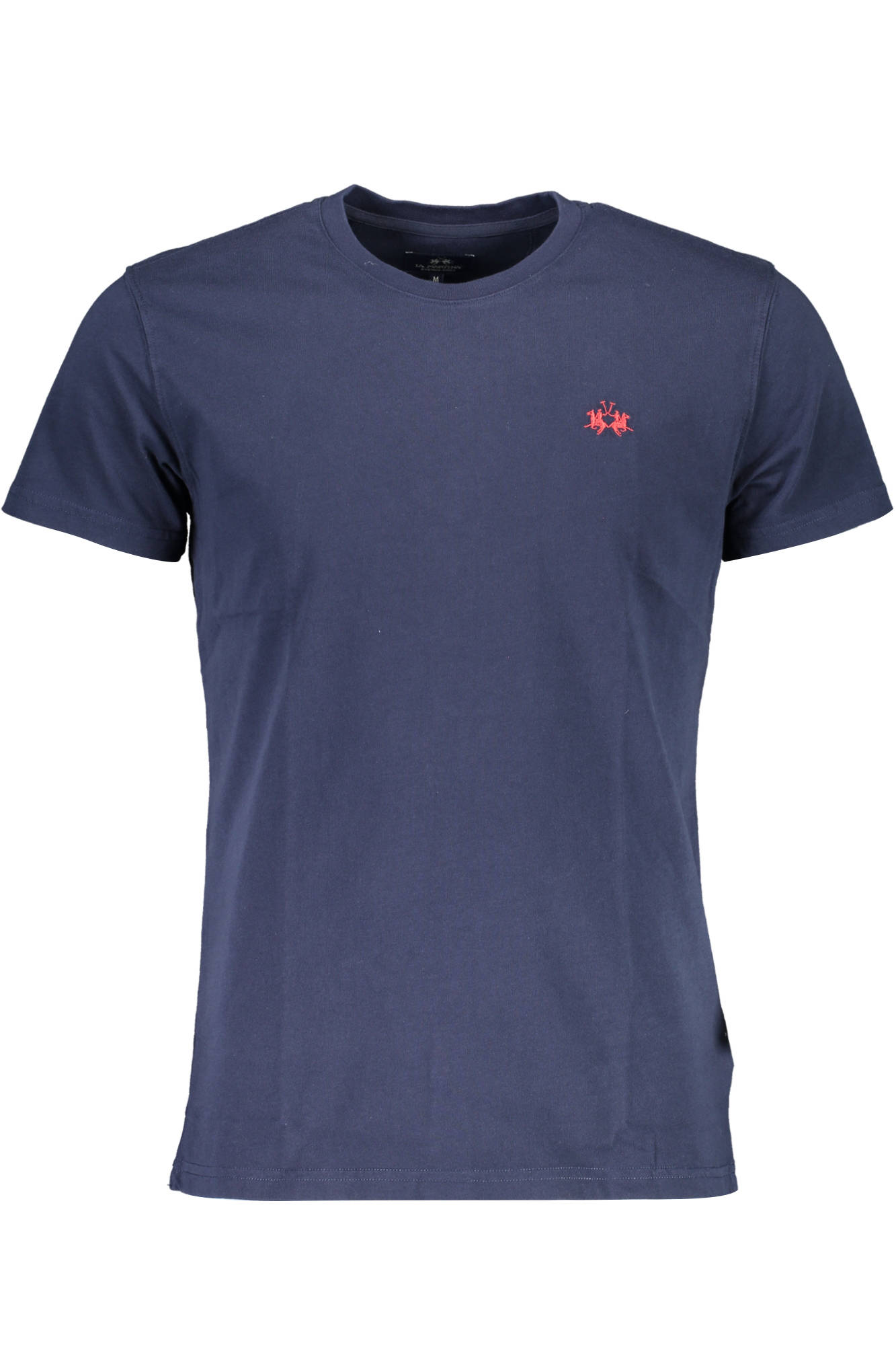 LA MARTINA MEN'S BLUE SHORT SLEEVE T-SHIRT