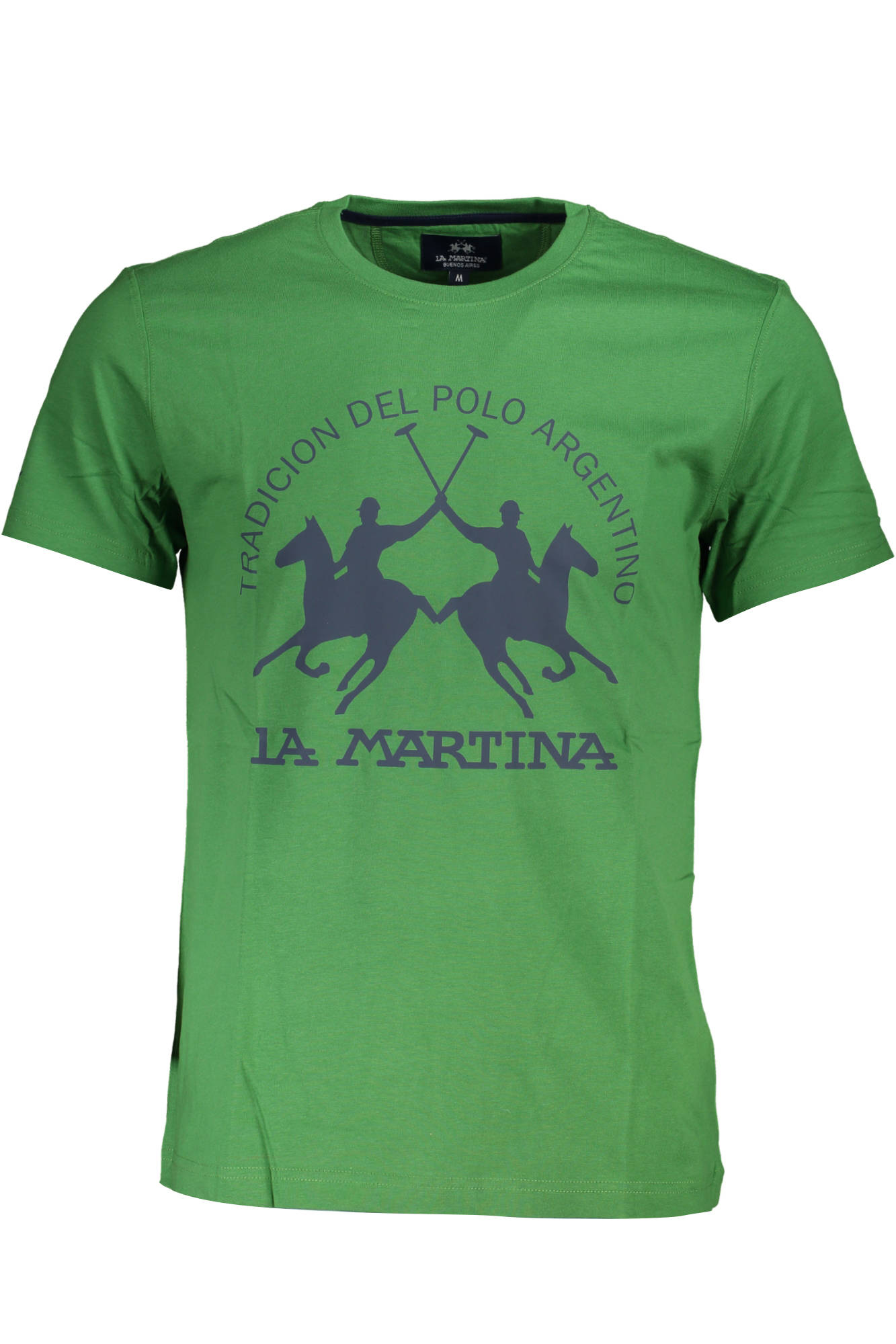 LA MARTINA MEN'S SHORT SLEEVE T-SHIRT GREEN