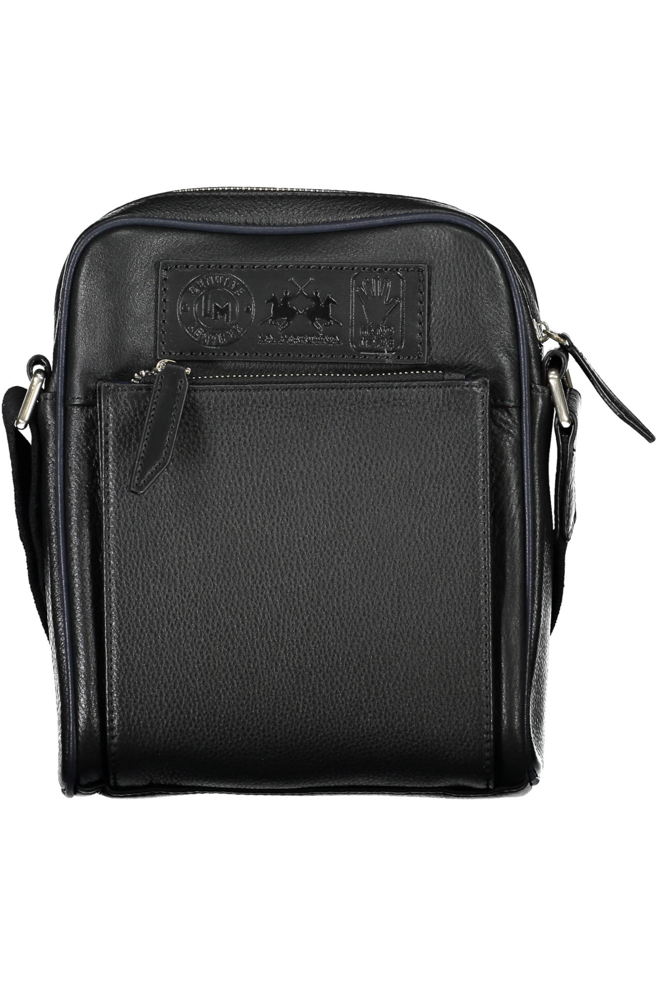 LA MARTINA BLACK MAN SHOULDER BAG