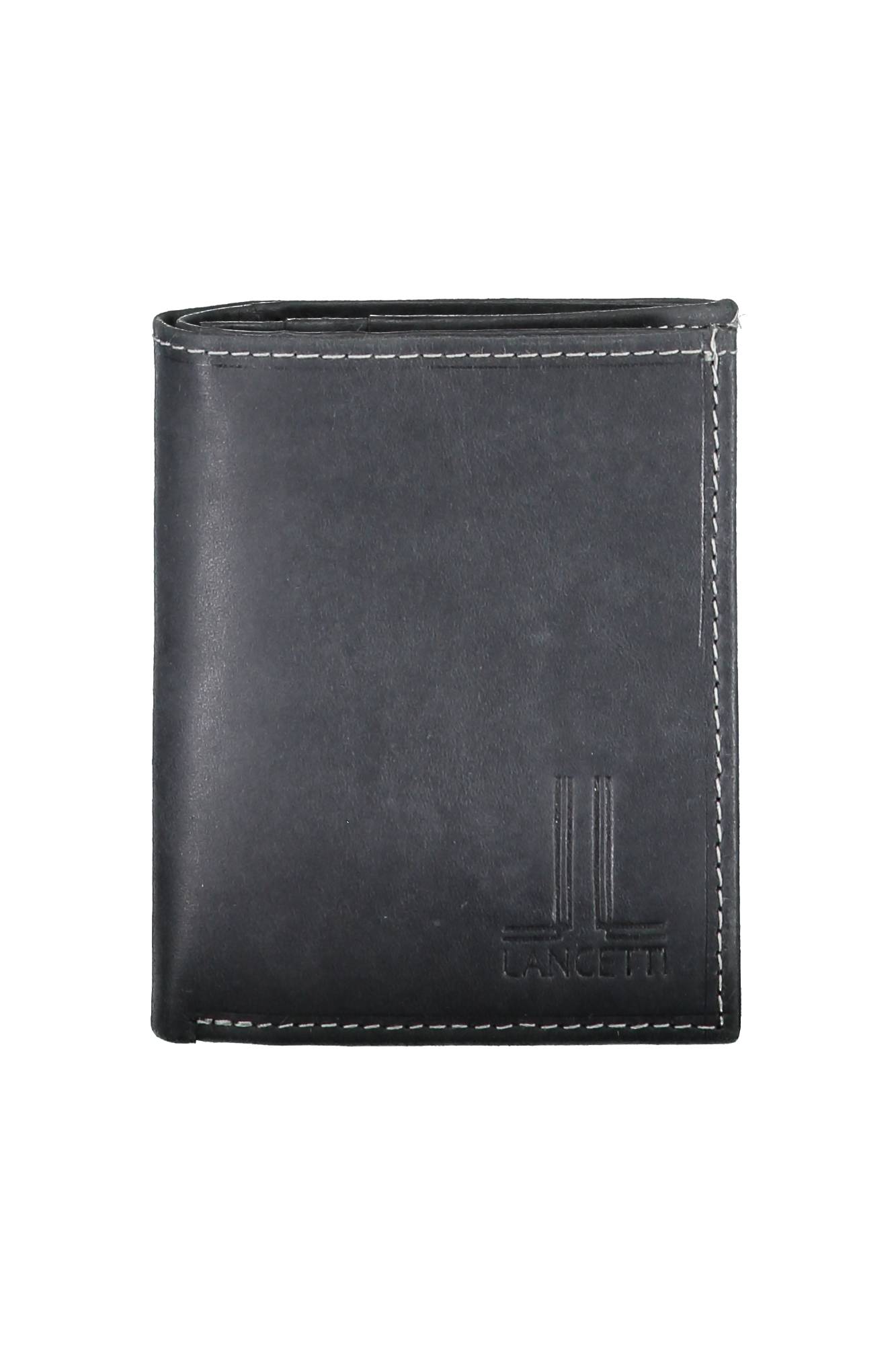 LANCETTI BLACK MEN'S WALLET