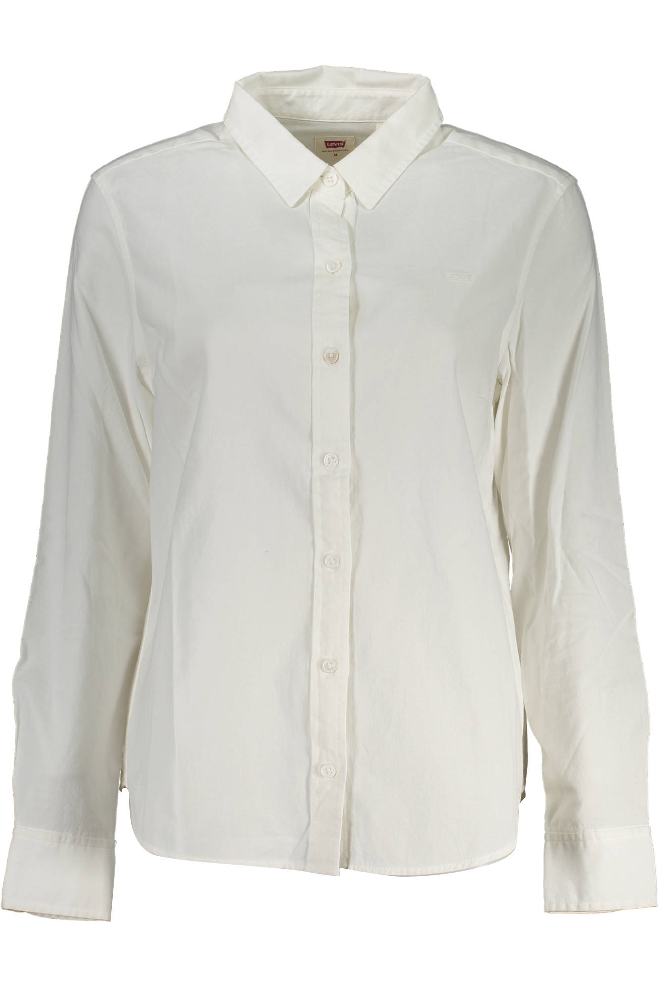 LEVI'S WHITE WOMEN'S LONG SLEEVED SHIRT