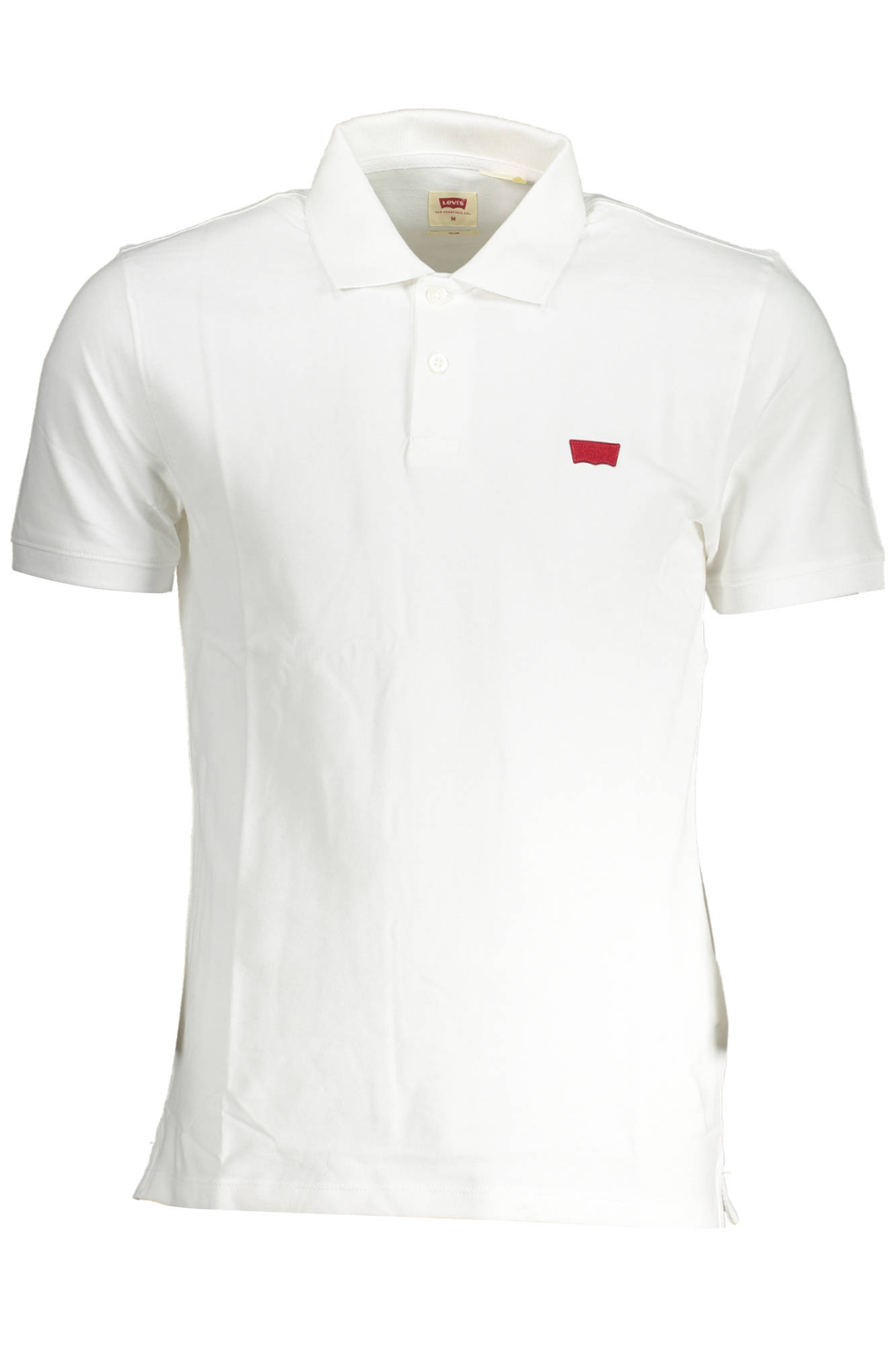 LEVI'S POLO SHORT SLEEVE MAN WHITE