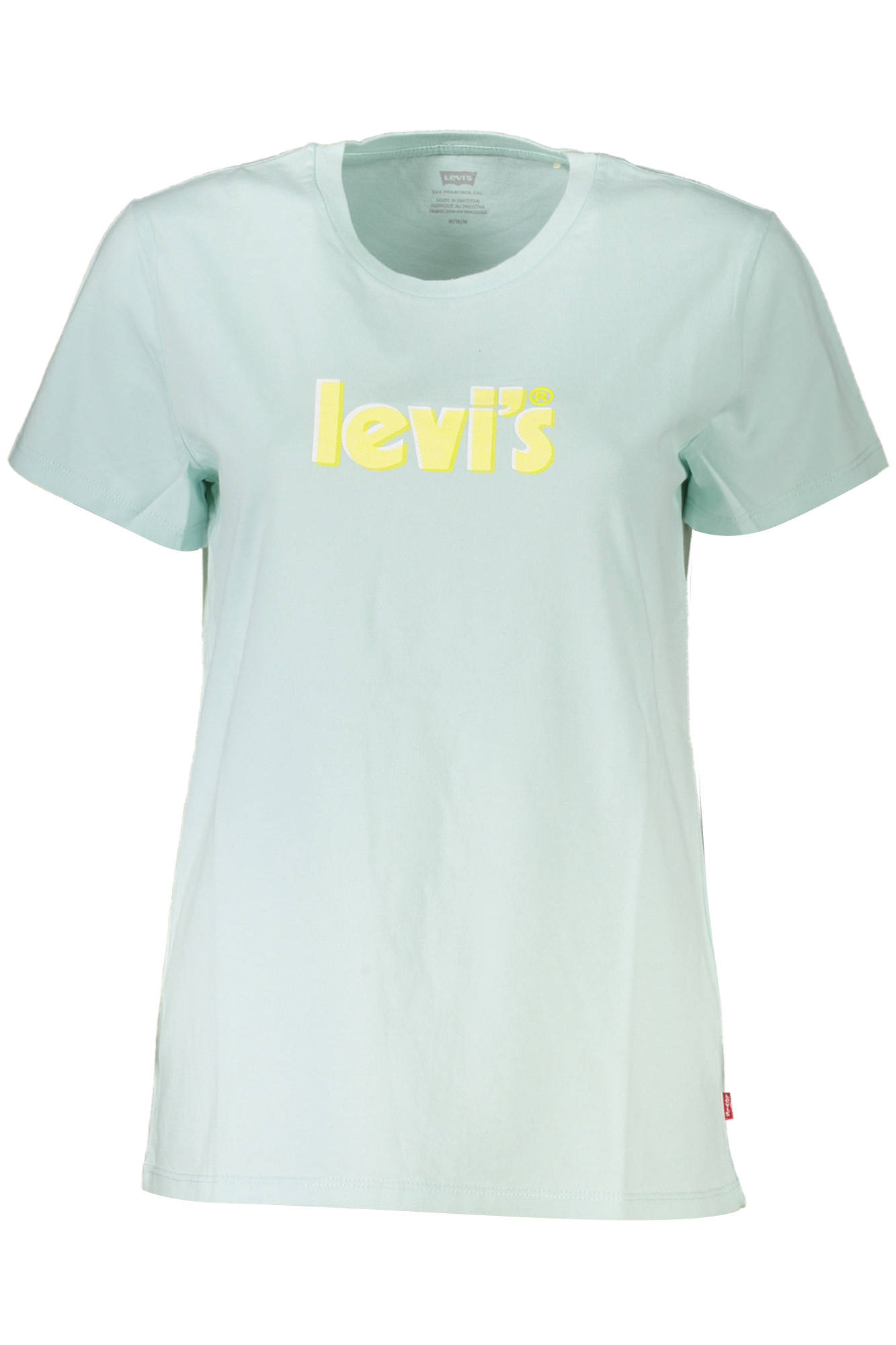 LEVI'S LIGHT BLUE WOMEN'S SHORT SLEEVE T-SHIRT
