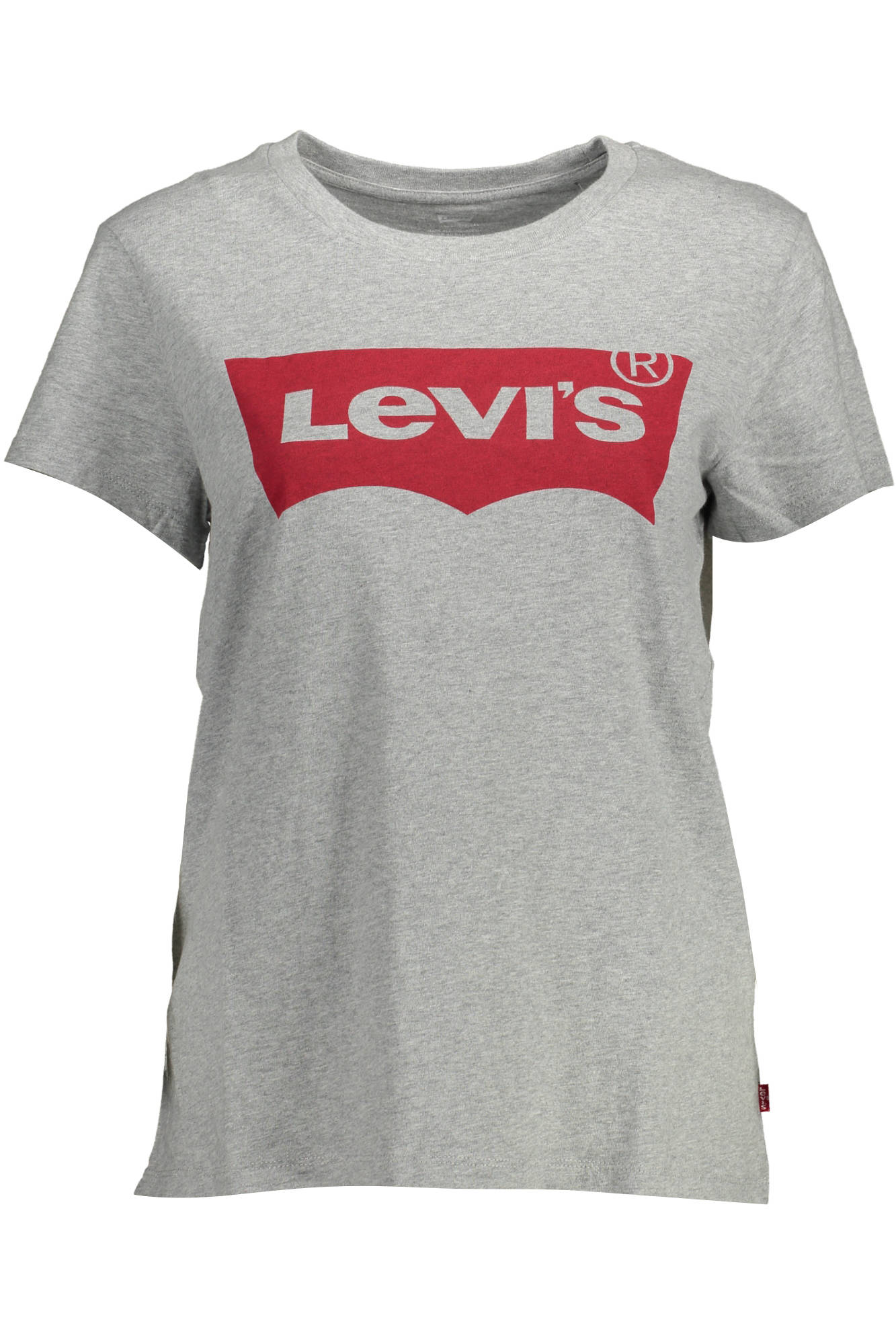 LEVI'S WOMEN'S SHORT SLEEVE T-SHIRT GRAY