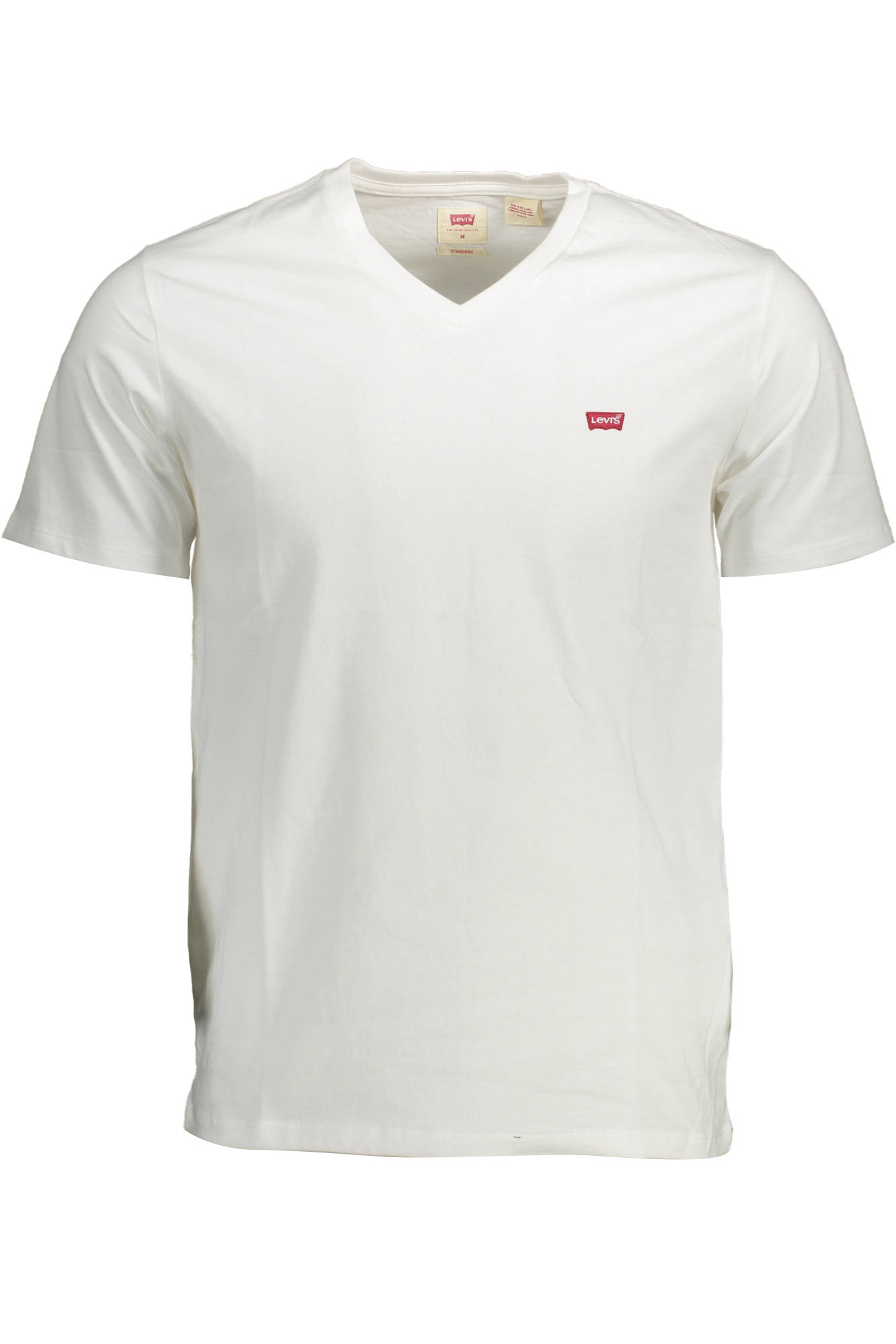 LEVI'S WHITE MEN'S SHORT SLEEVE T-SHIRT