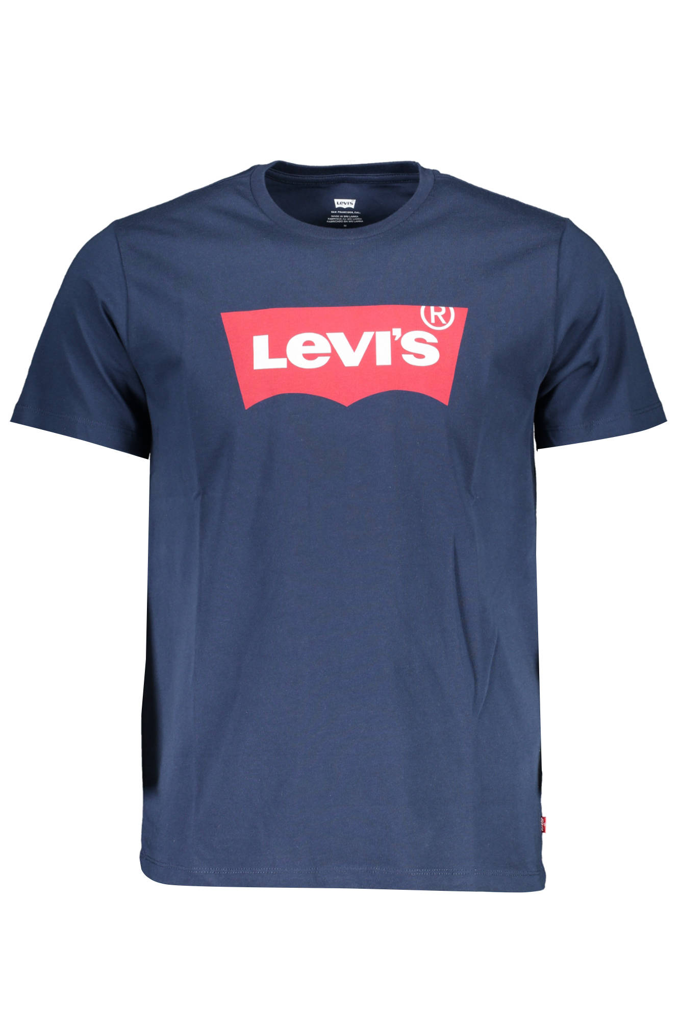 LEVI'S MEN'S BLUE SHORT SLEEVE T-SHIRT