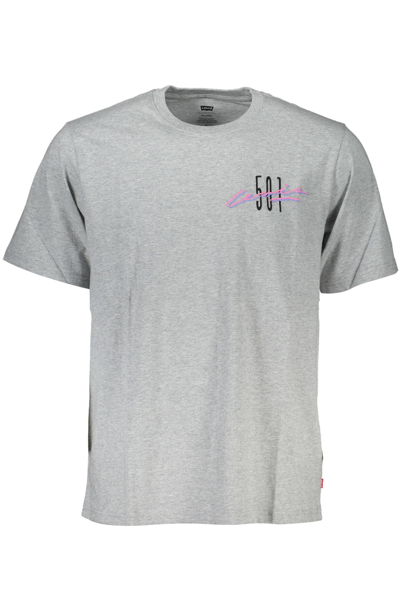LEVI'S T-SHIRT SHORT SLEEVE MAN GRAY