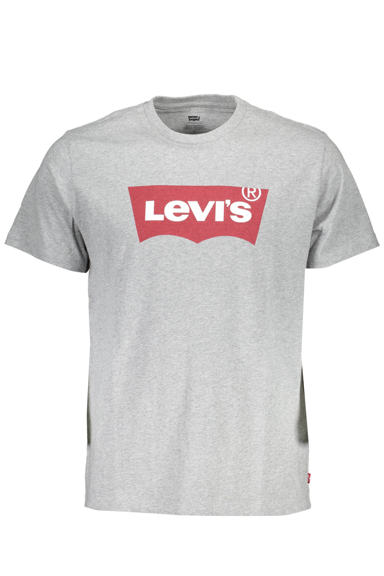 LEVI'S MEN'S SHORT SLEEVE T-SHIRT GRAY