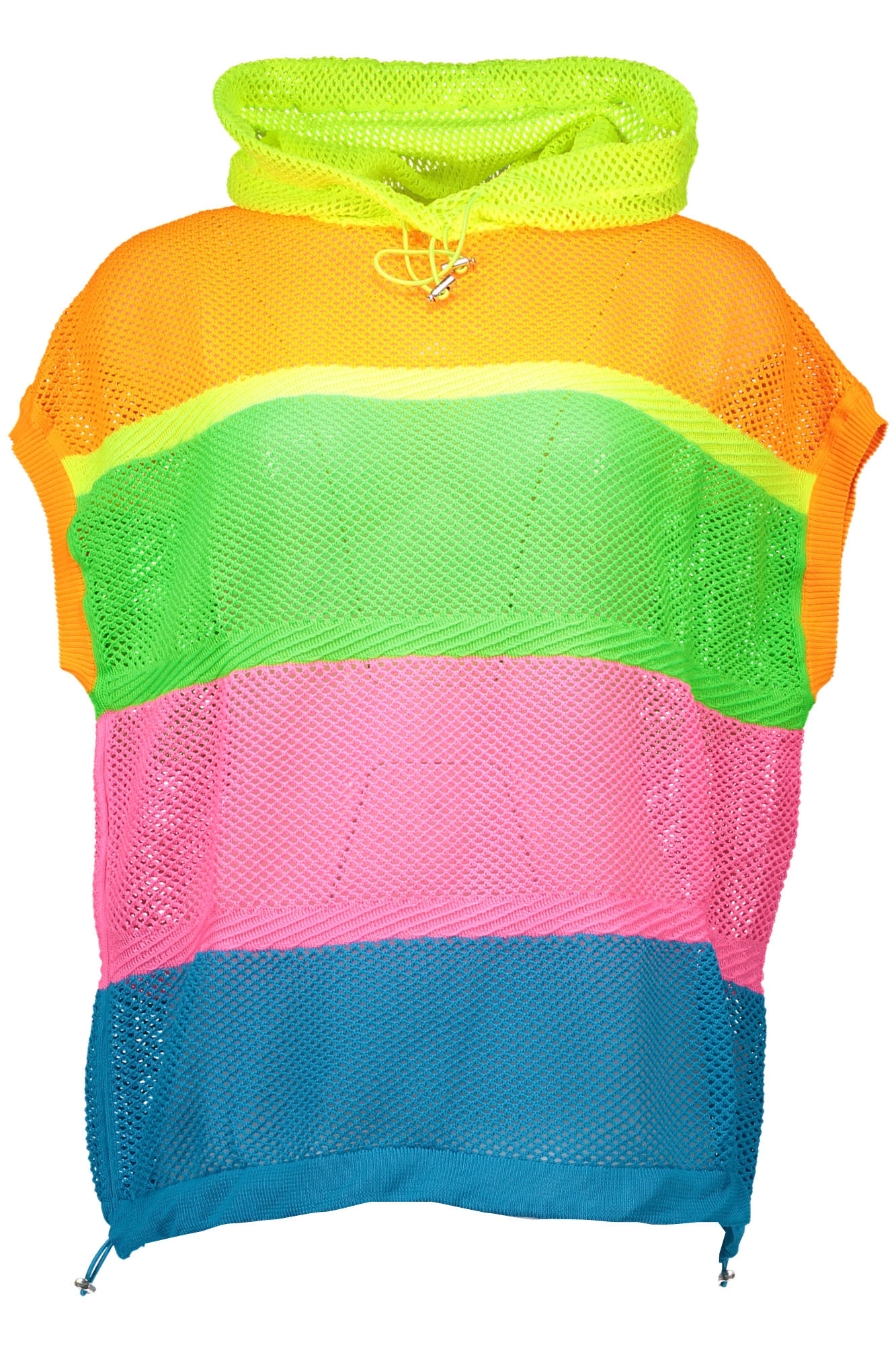LOVE MOSCHINO MULTICOLORED WOMAN SWEATER LOVE MOSCHINO