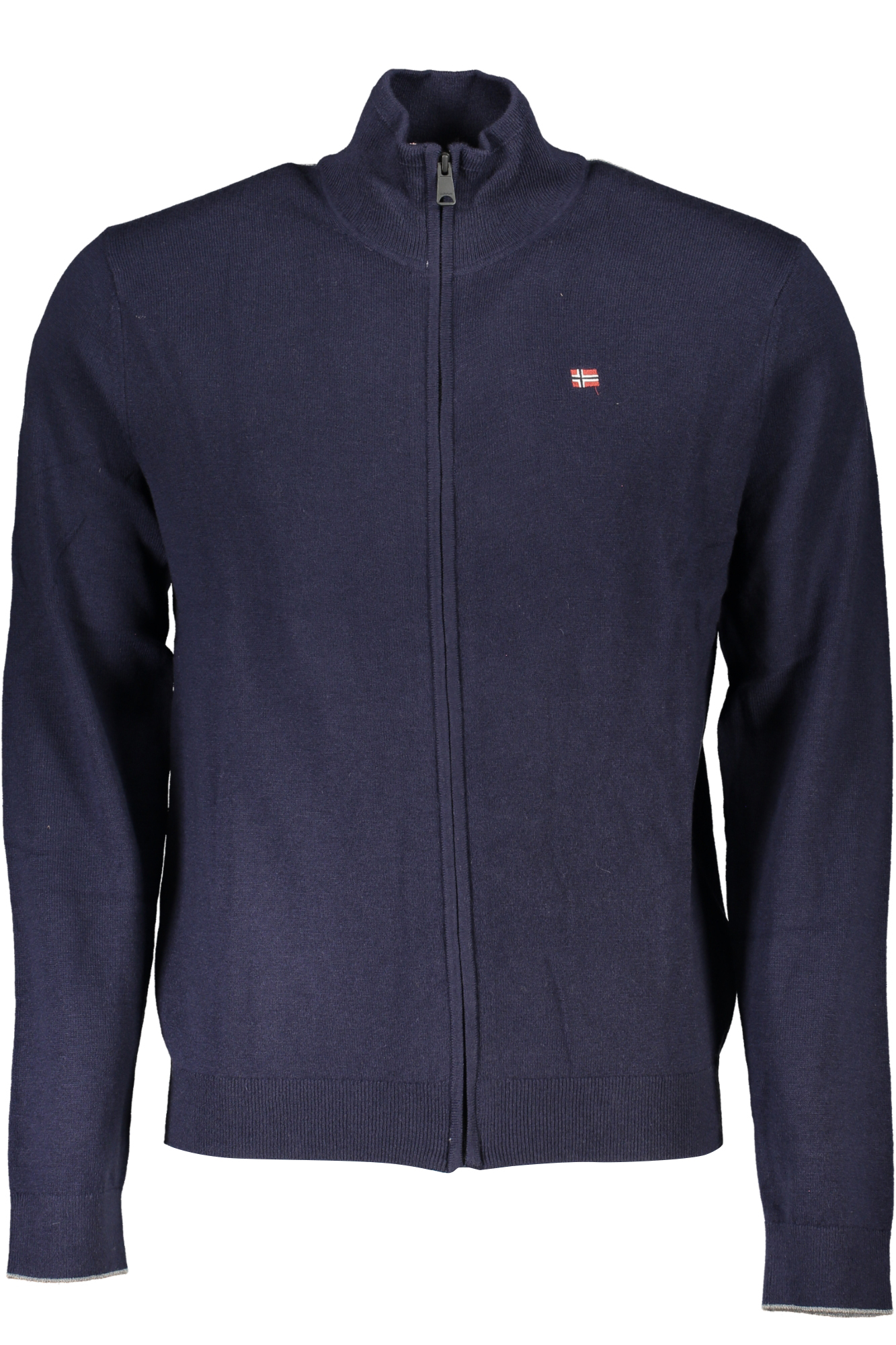 NAPAPIJRI MEN'S BLUE CARDIGAN