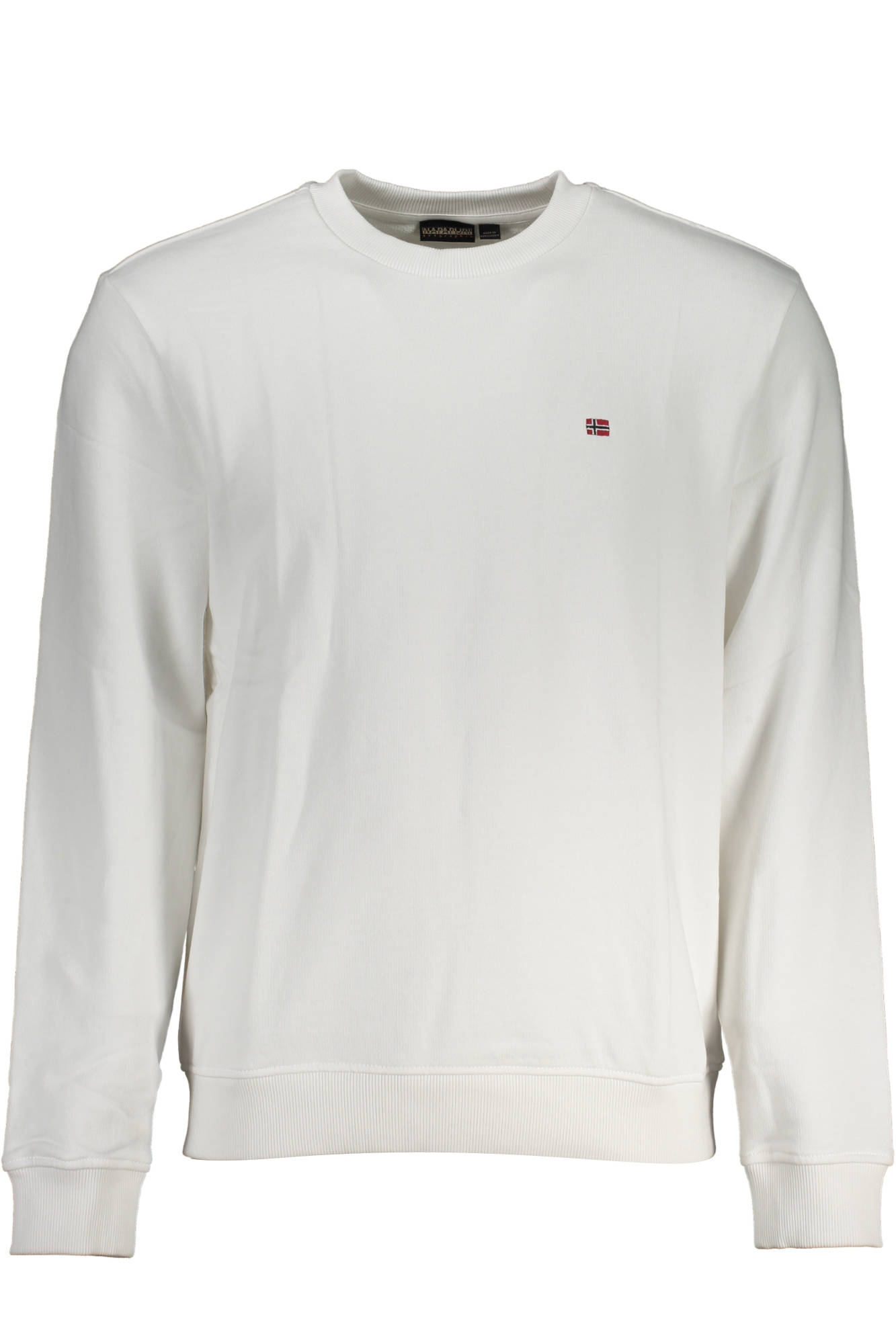 NAPAPIJRI SWEATSHIRT WITHOUT ZIP MAN WHITE