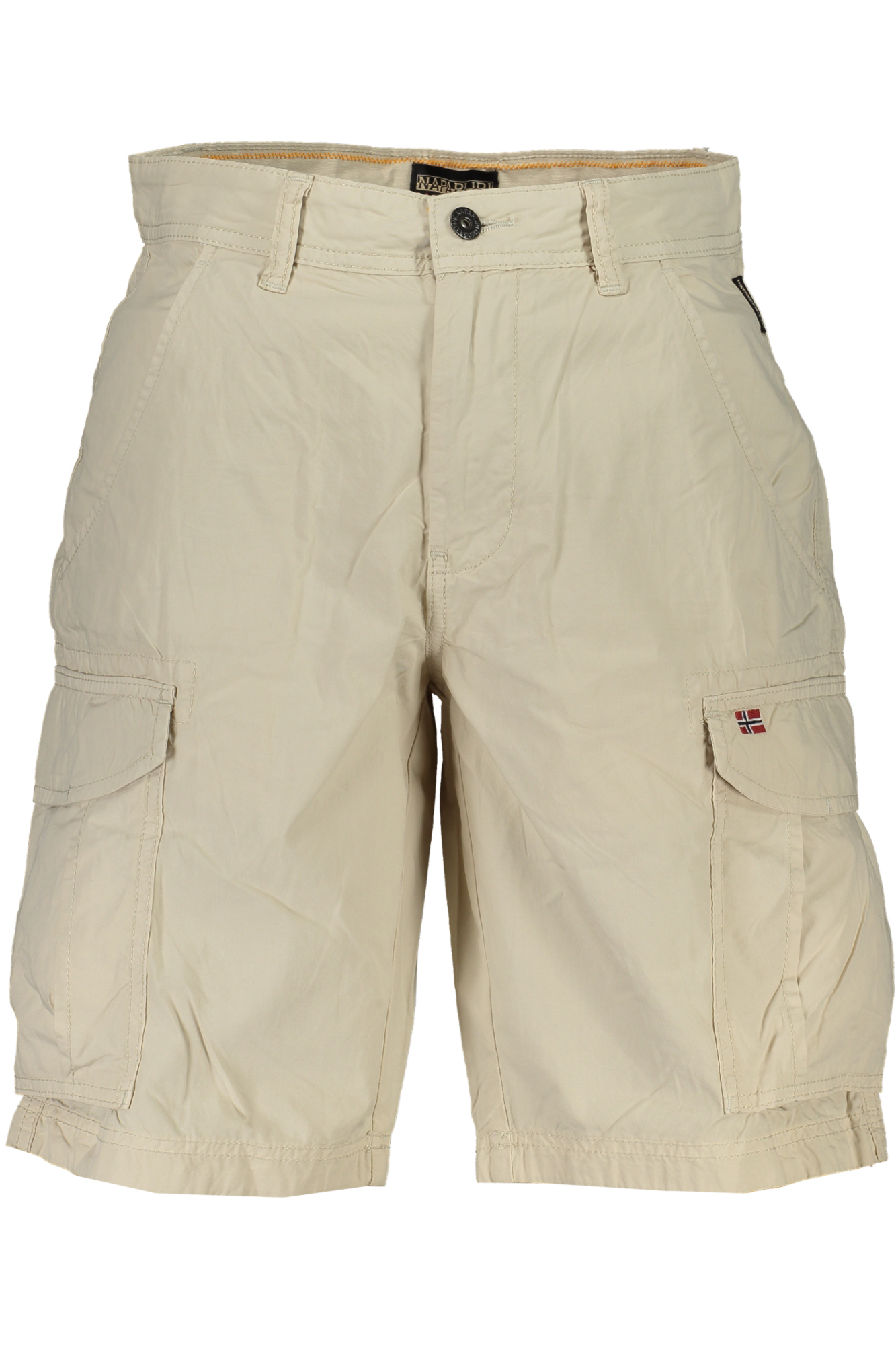 NAPAPIJRI MEN'S BEIGE BERMUDA PANTS