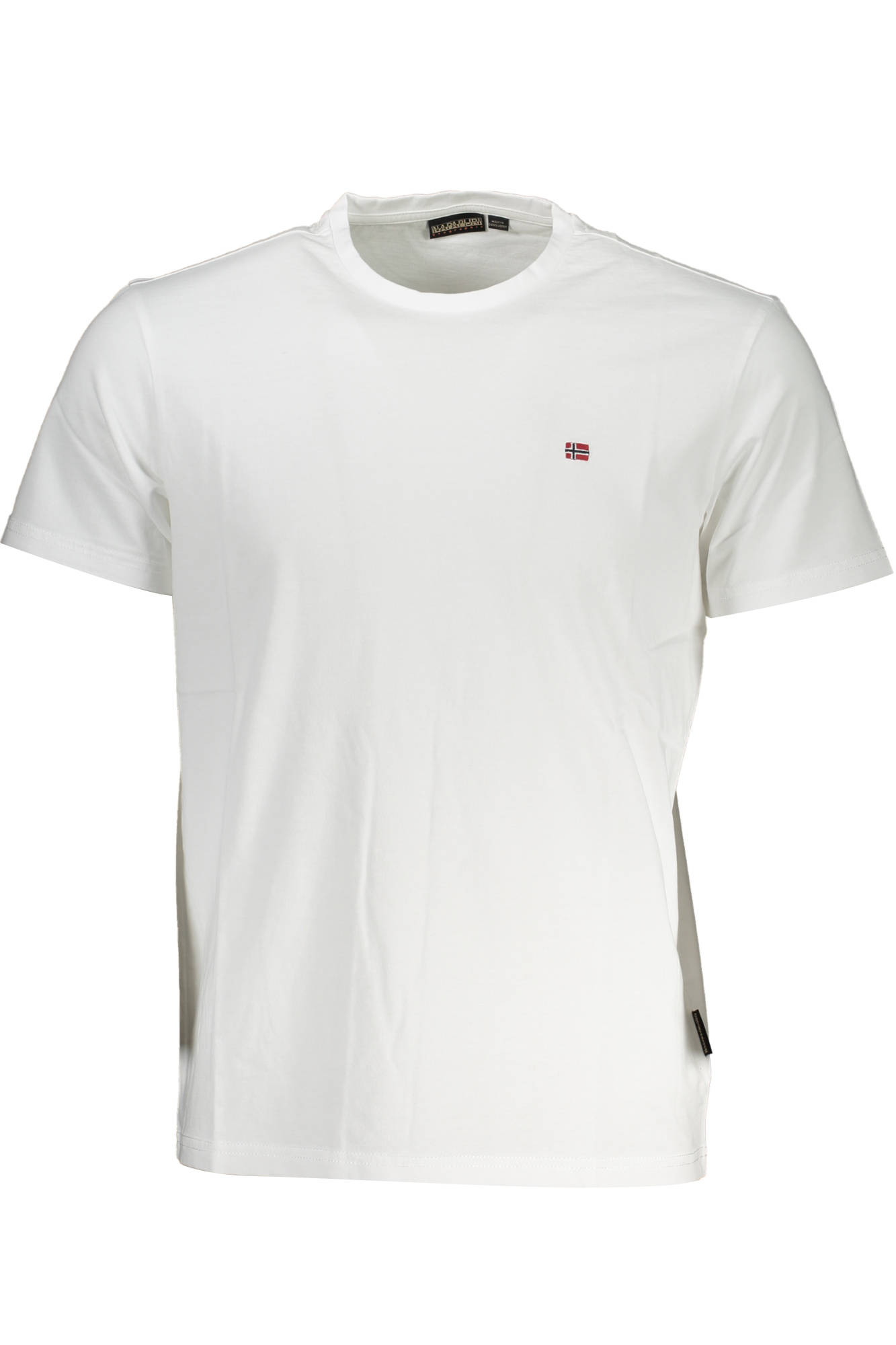 NAPAPIJRI T-SHIRT SHORT SLEEVE MAN WHITE