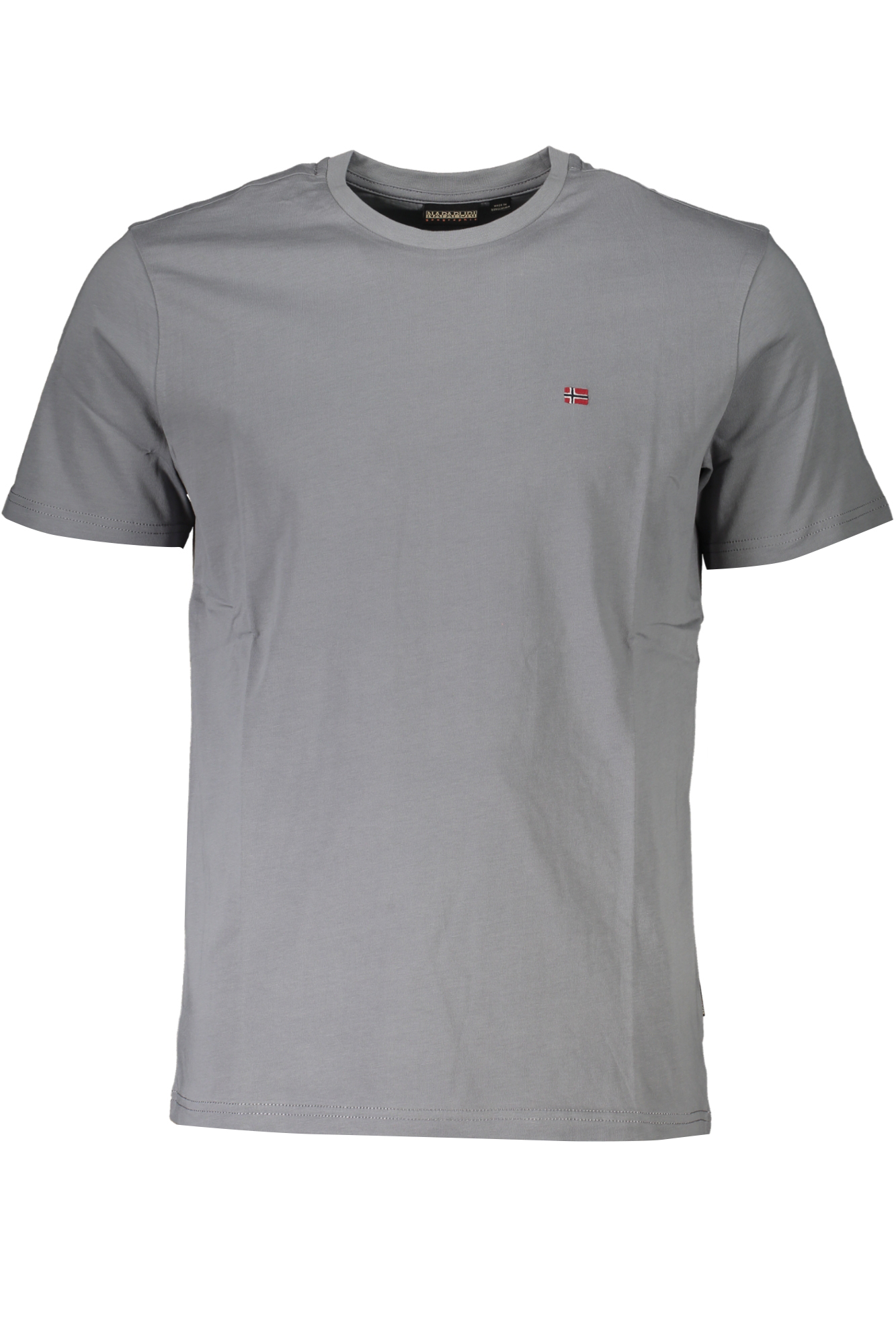 NAPAPIJRI MEN'S SHORT SLEEVED T-SHIRT GRAY