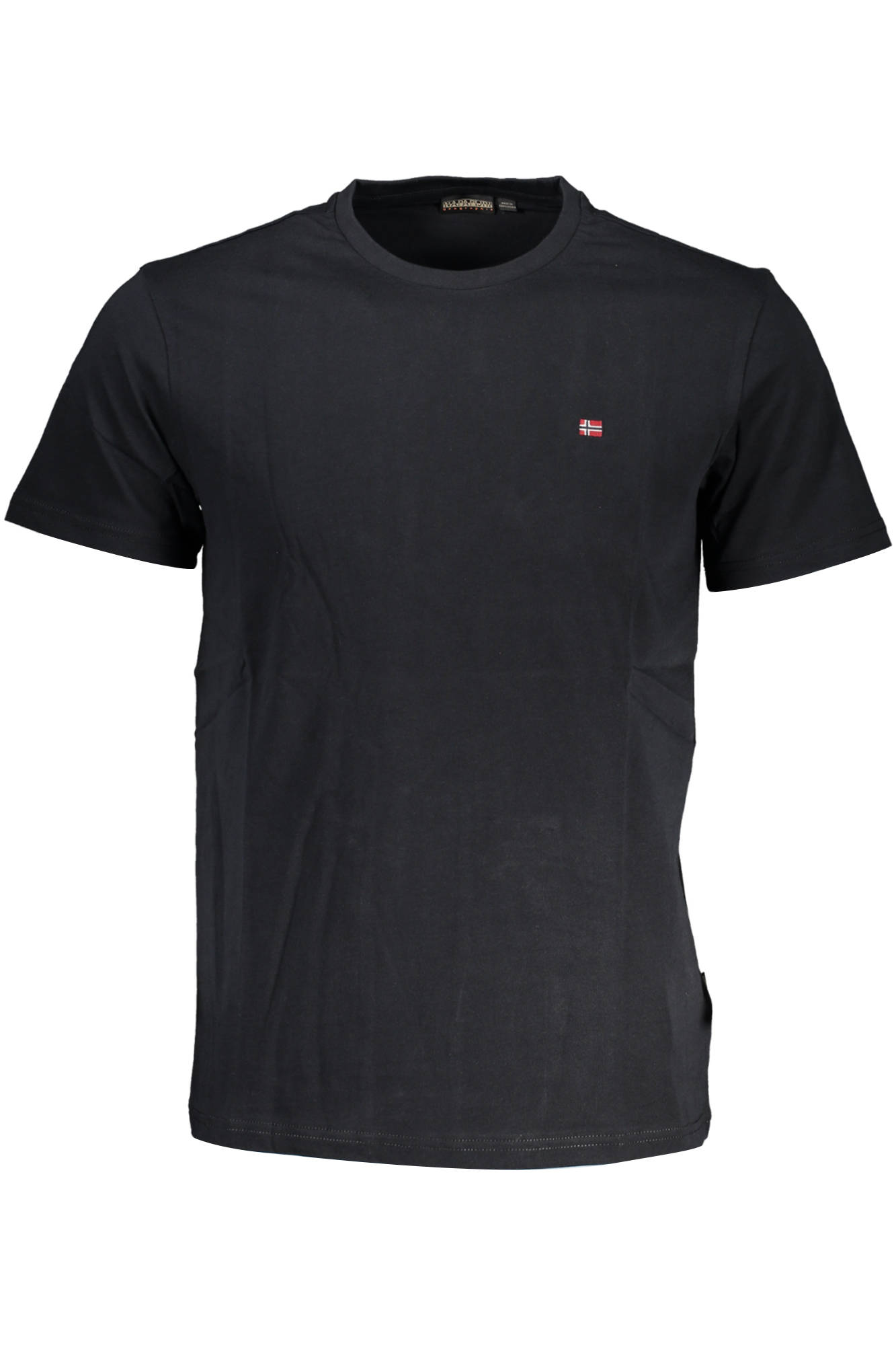 NAPAPIJRI T-SHIRT SHORT SLEEVE MAN BLACK