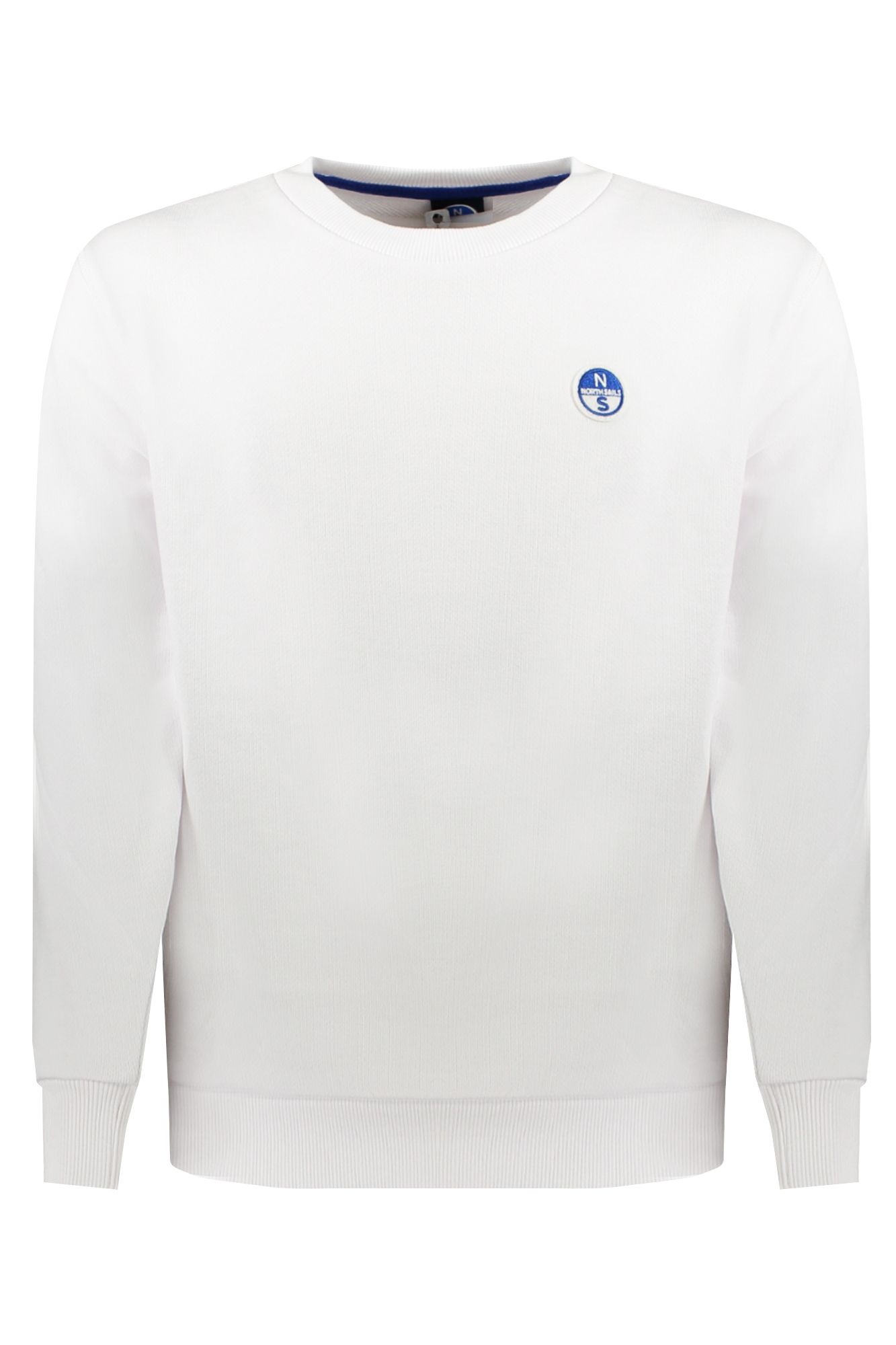 NORTH SAILS SWEATSHIRT WITHOUT ZIP FOR CHILDREN WHITE
