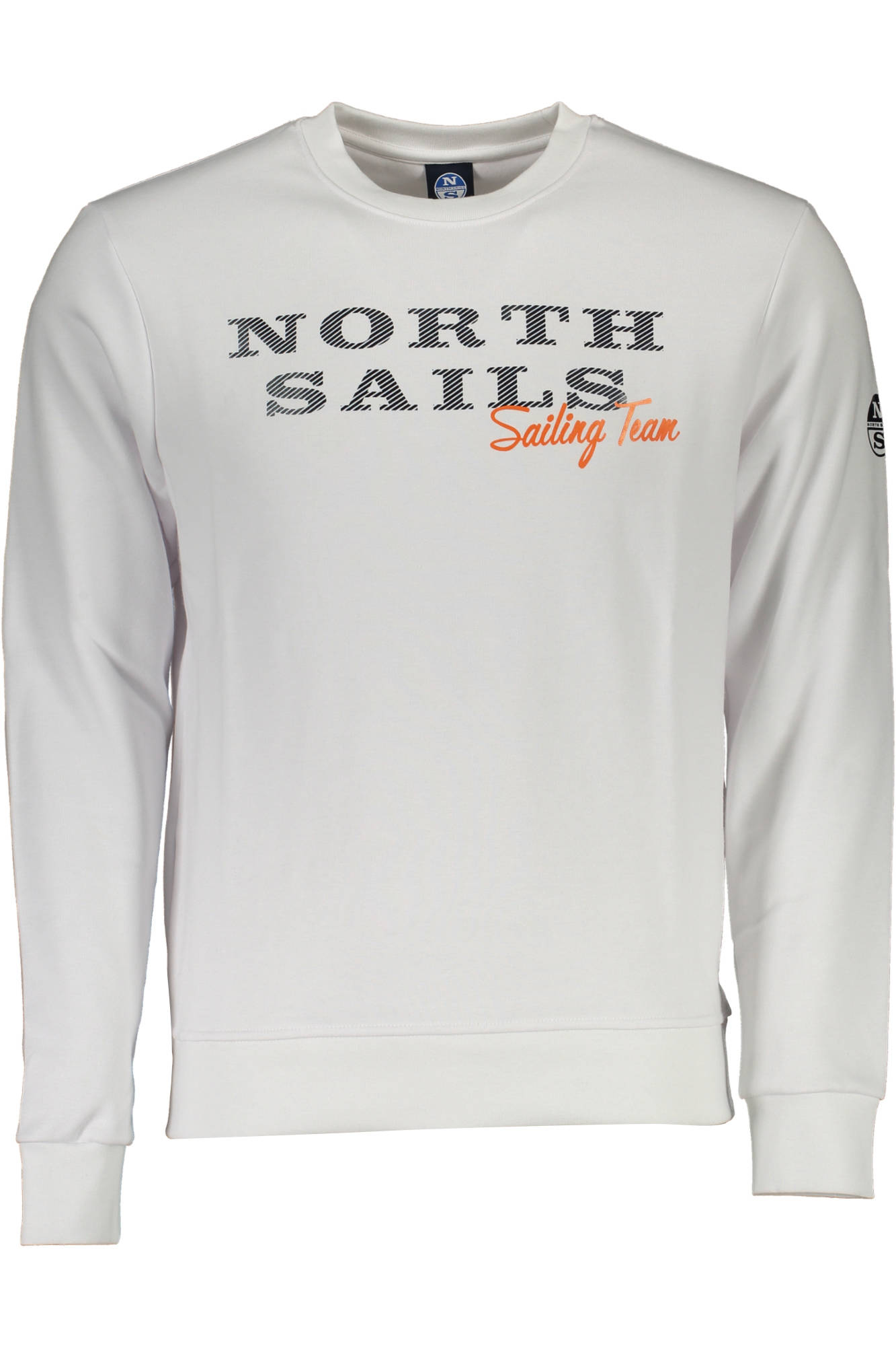 NORTH SAILS SWEATSHIRT WITHOUT ZIP MAN WHITE