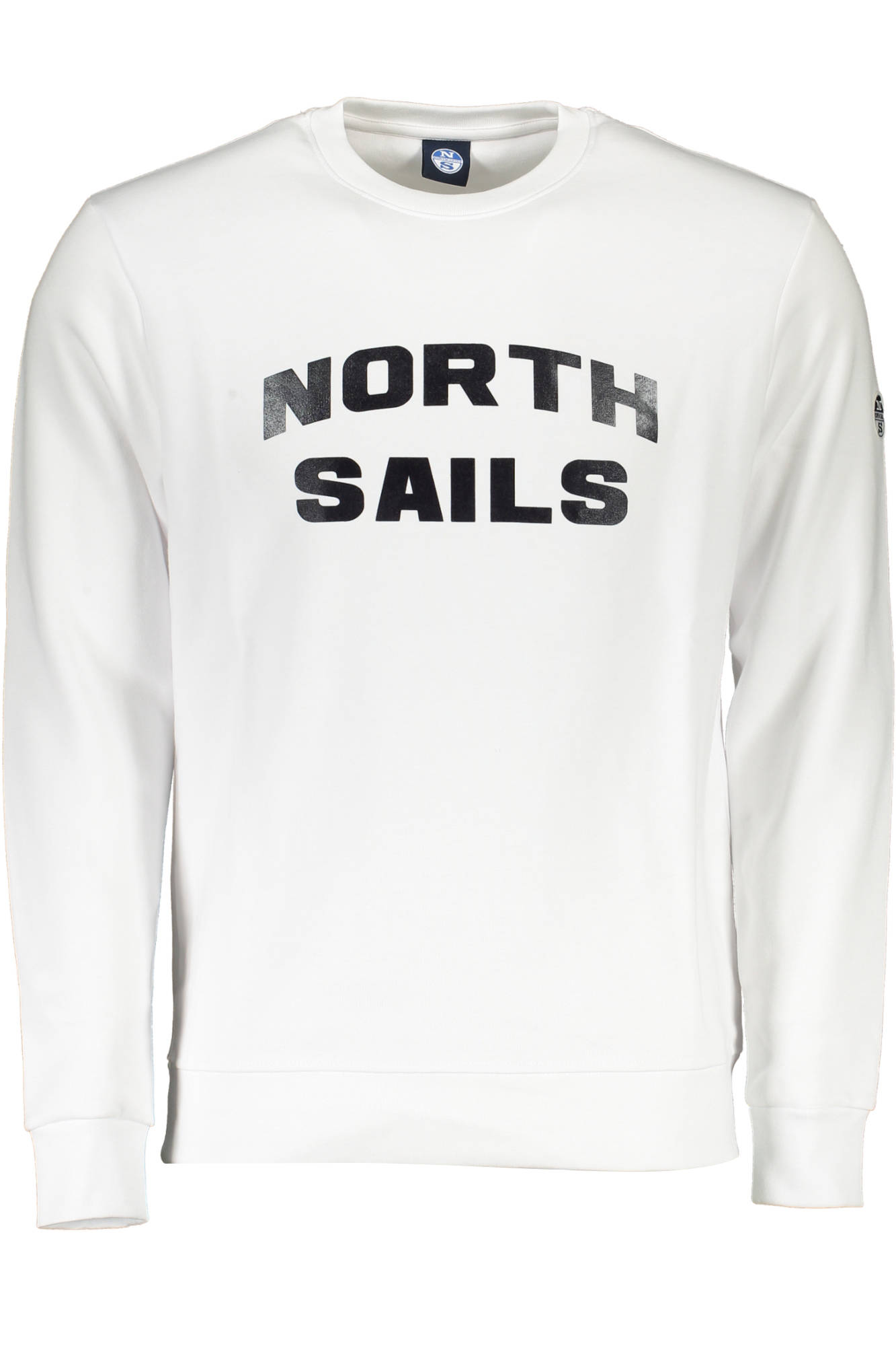 NORTH SAILS SWEATSHIRT WITHOUT ZIP MAN WHITE