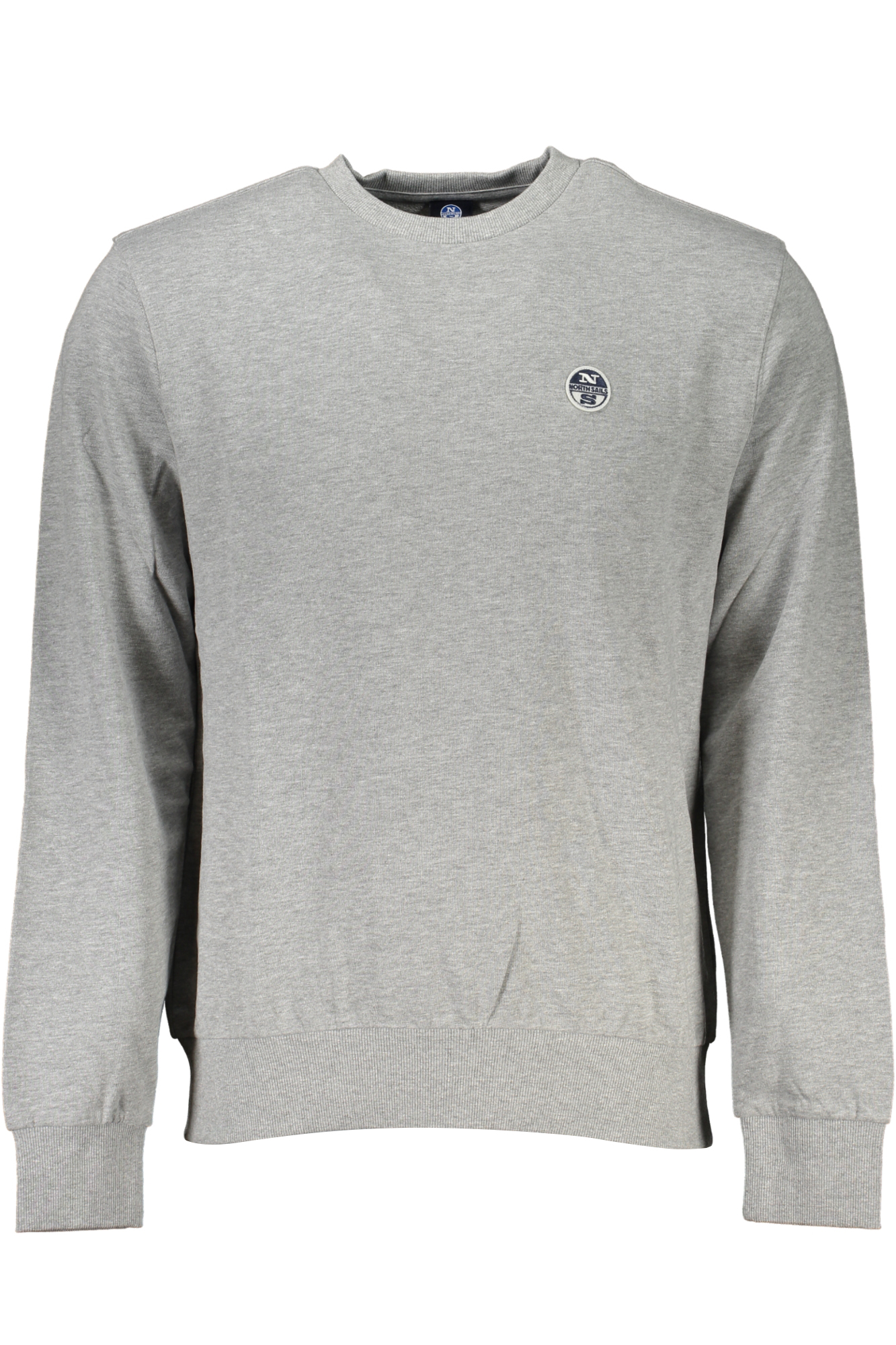 NORTH SAILS MEN'S GRAY ZIPLESS SWEATSHIRT NORTH SAILS