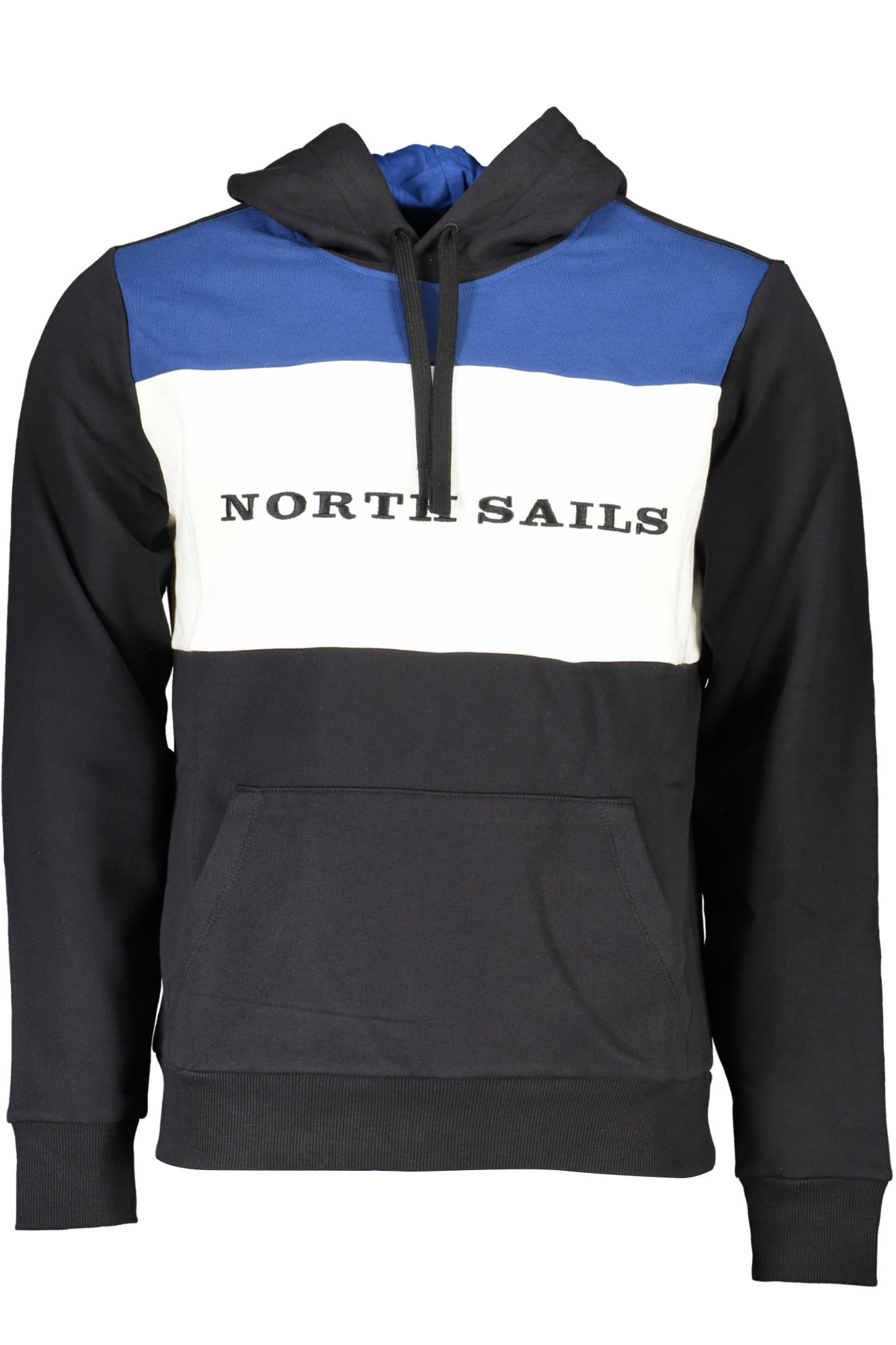 NORTH SAILS MEN'S BLACK ZIP-OUT SWEATSHIRT