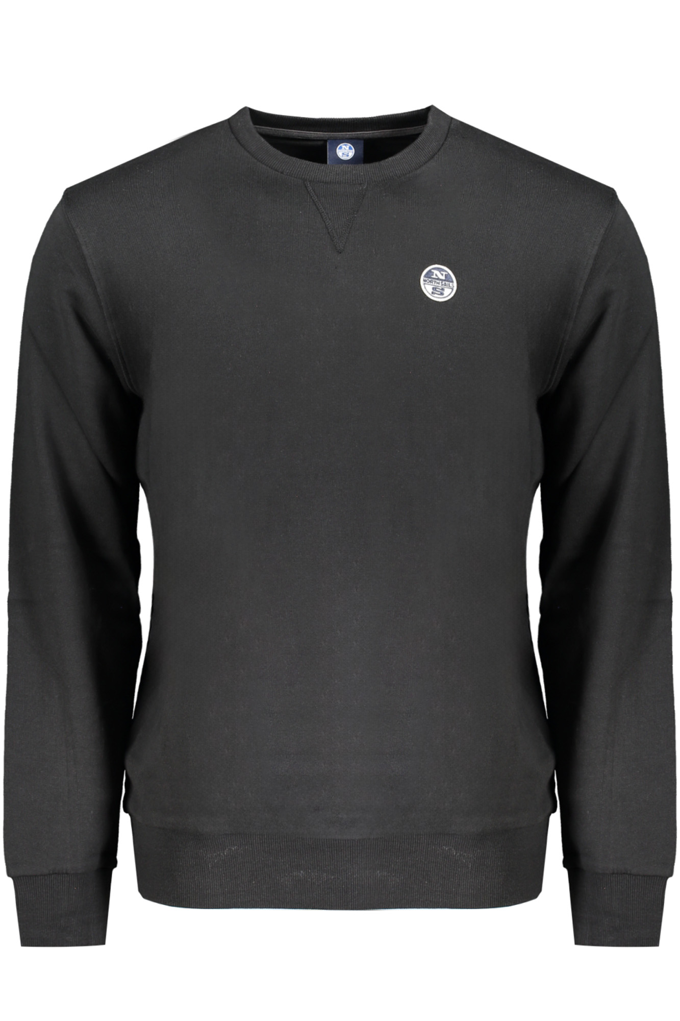 NORTH SAILS MEN'S BLACK ZIP-UP SWEATSHIRT