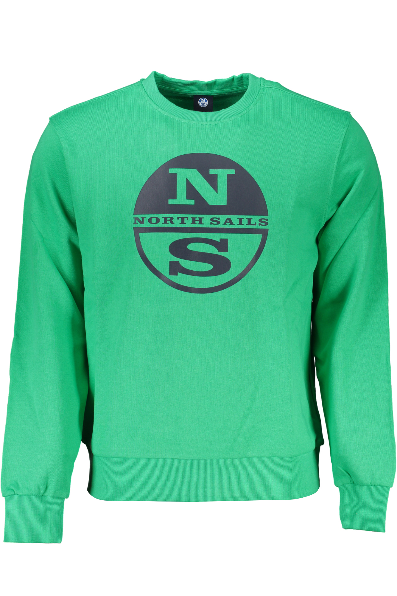 NORTH SAILS GREEN MEN'S ZIPLESS SWEATSHIRT