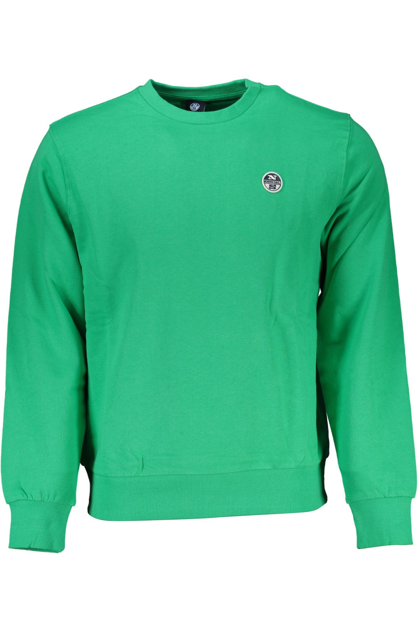 NORTH SAILS GREEN MEN'S ZIPLESS SWEATSHIRT