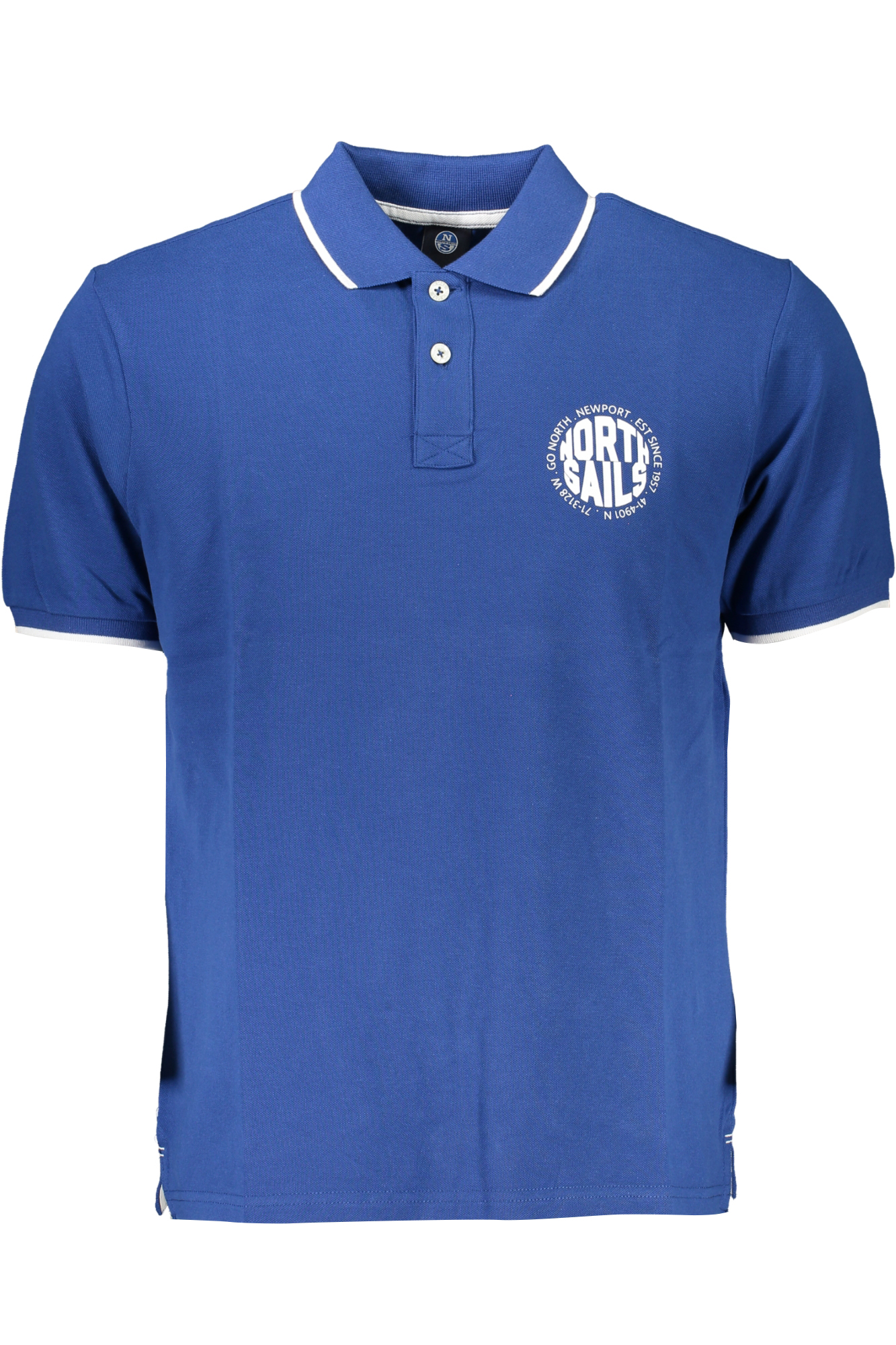 NORTH SAILS MEN'S SHORT SLEEVED POLO SHIRT BLUE