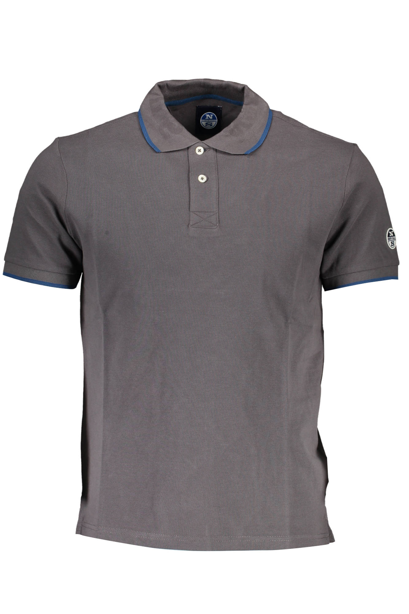 NORTH SAILS POLO SHORT SLEEVE MAN GRAY