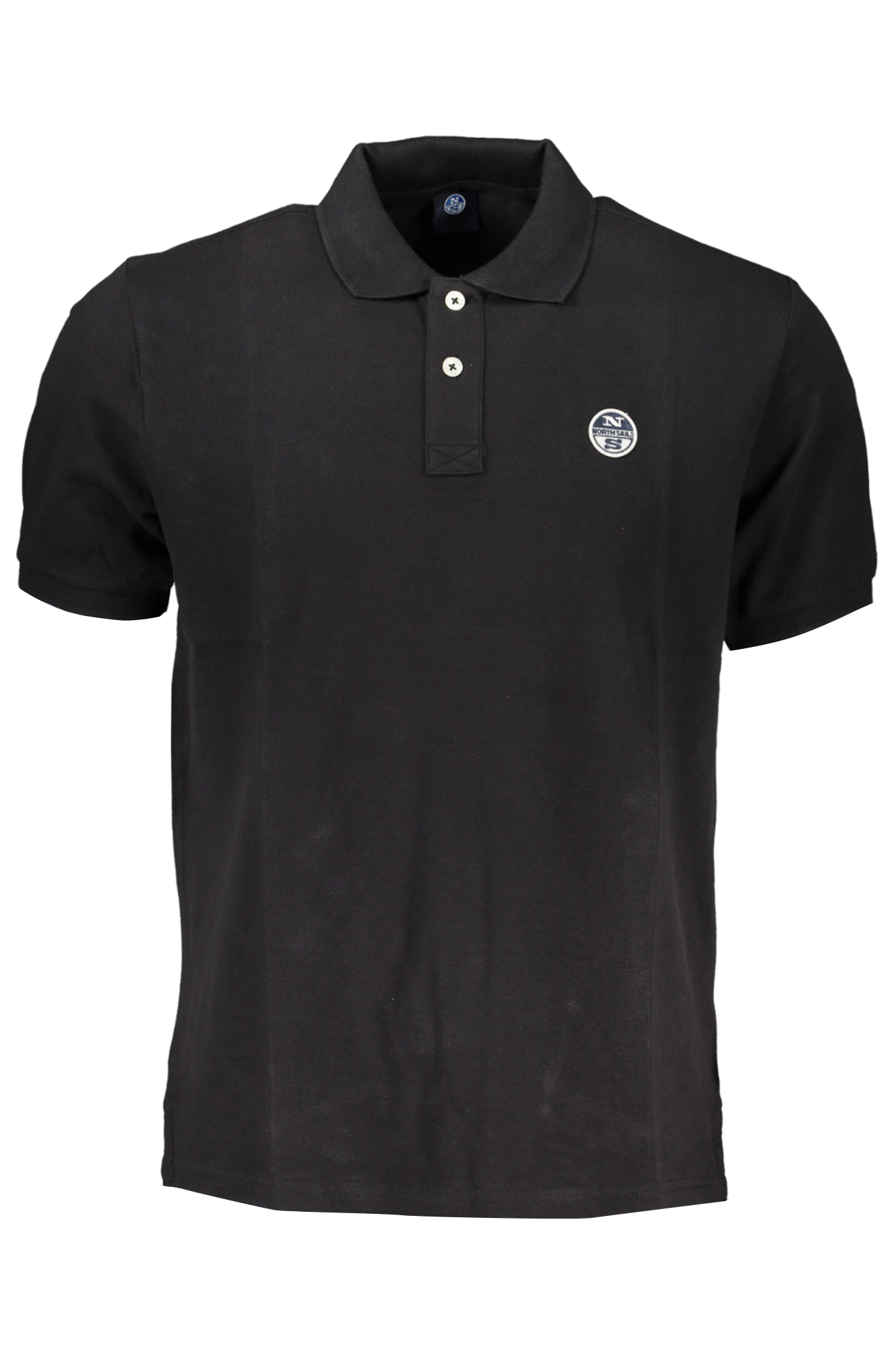 NORTH SAILS MEN'S BLACK SHORT SLEEVED POLO SHIRT