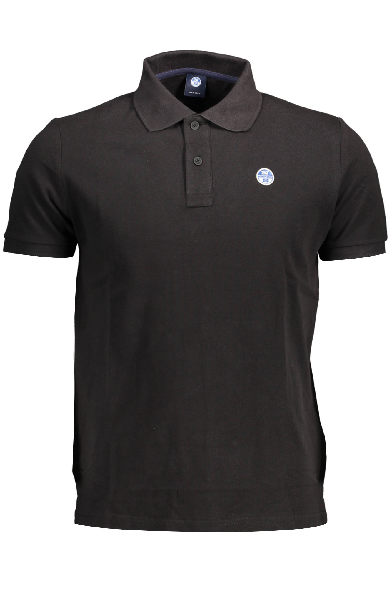 NORTH SAILS POLO SHORT SLEEVE MAN BLACK