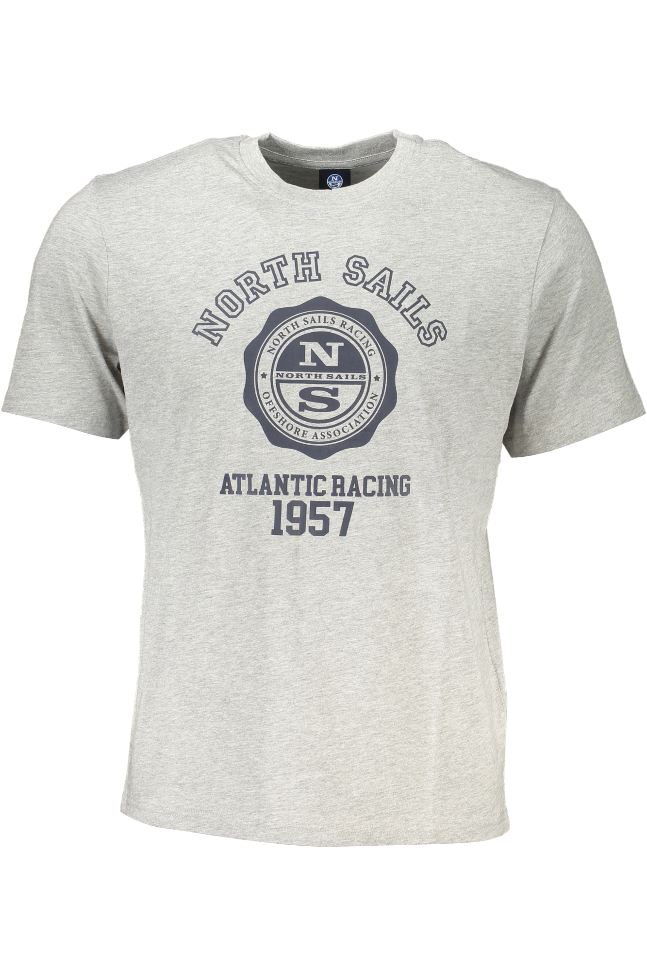 NORTH SAILS MEN'S SHORT SLEEVED T-SHIRT GRAY