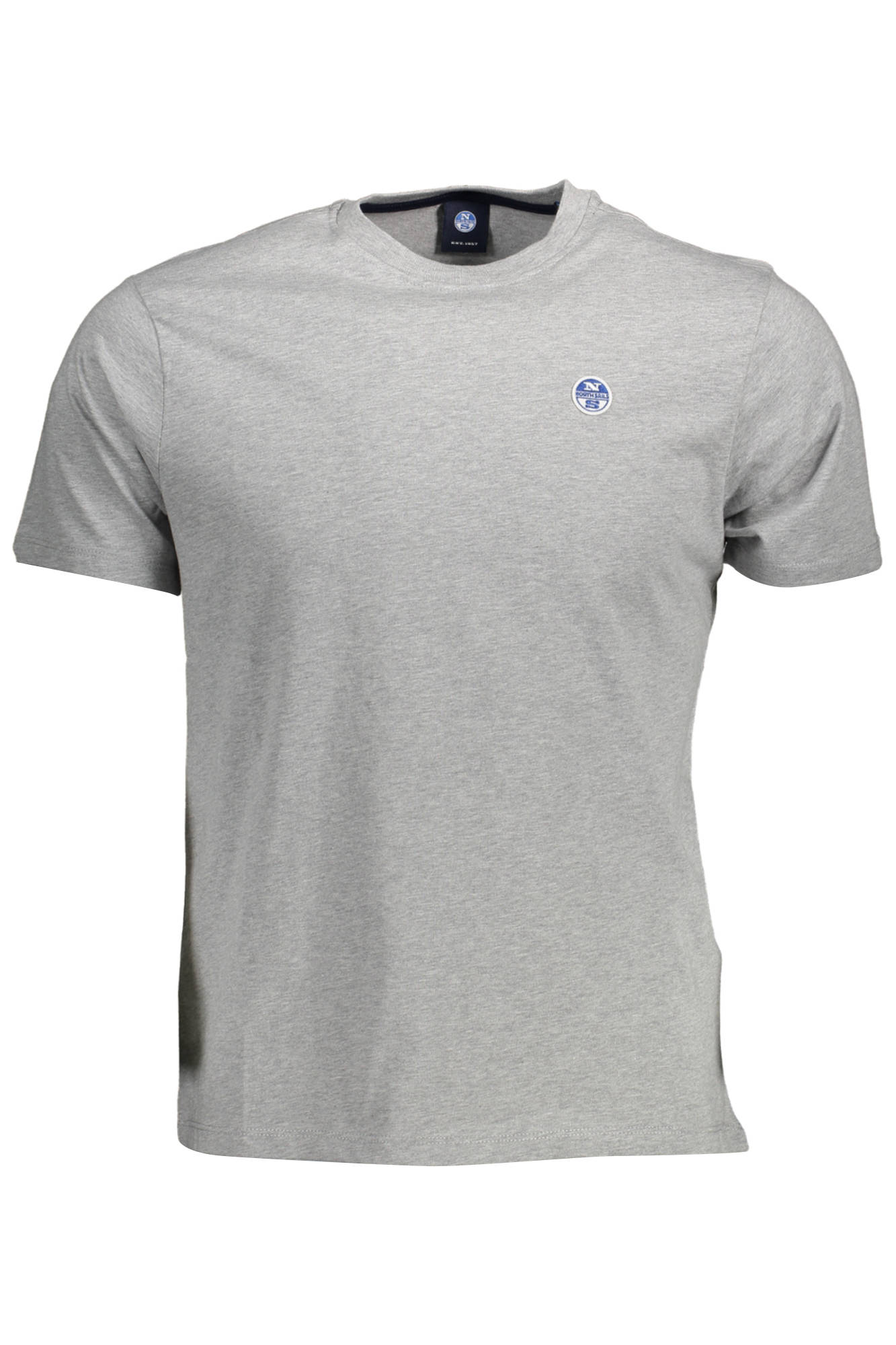 NORTH SAILS MEN'S SHORT SLEEVE T-SHIRT GRAY