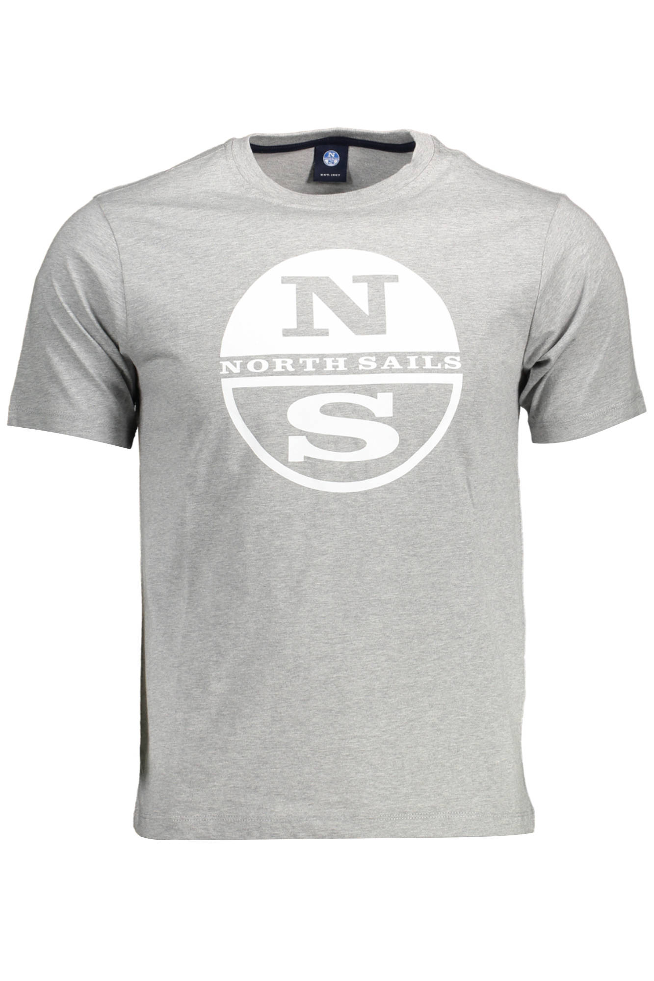 NORTH SAILS MEN'S SHORT SLEEVE T-SHIRT GRAY