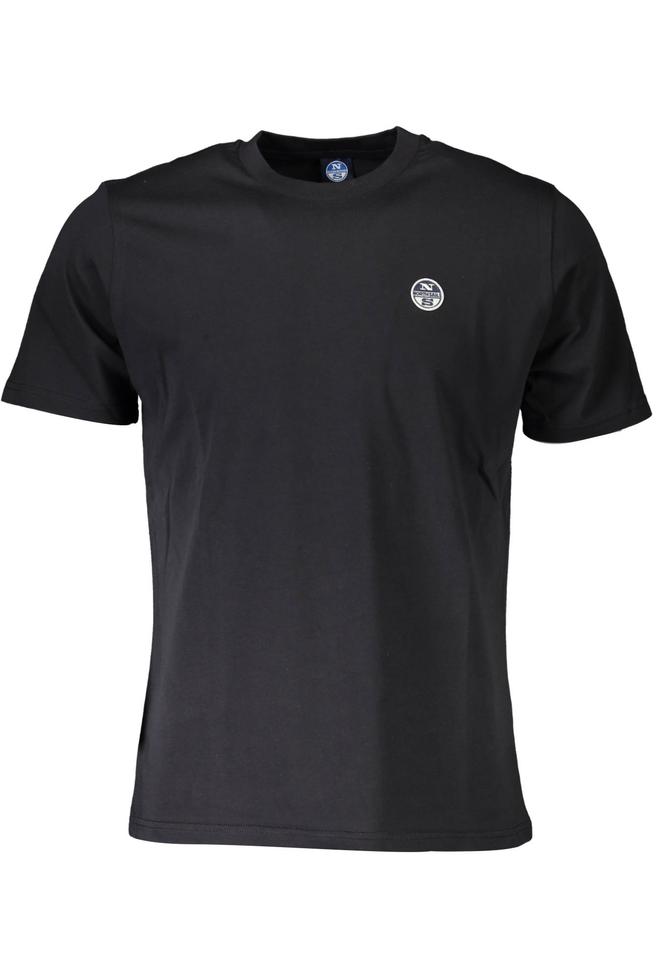 NORTH SAILS BLACK MAN SHORT SLEEVE T-SHIRT
