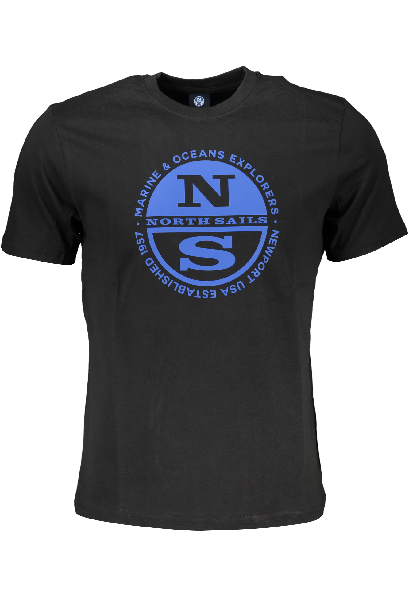 NORTH SAILS MEN'S SHORT SLEEVE T-SHIRT BLACK